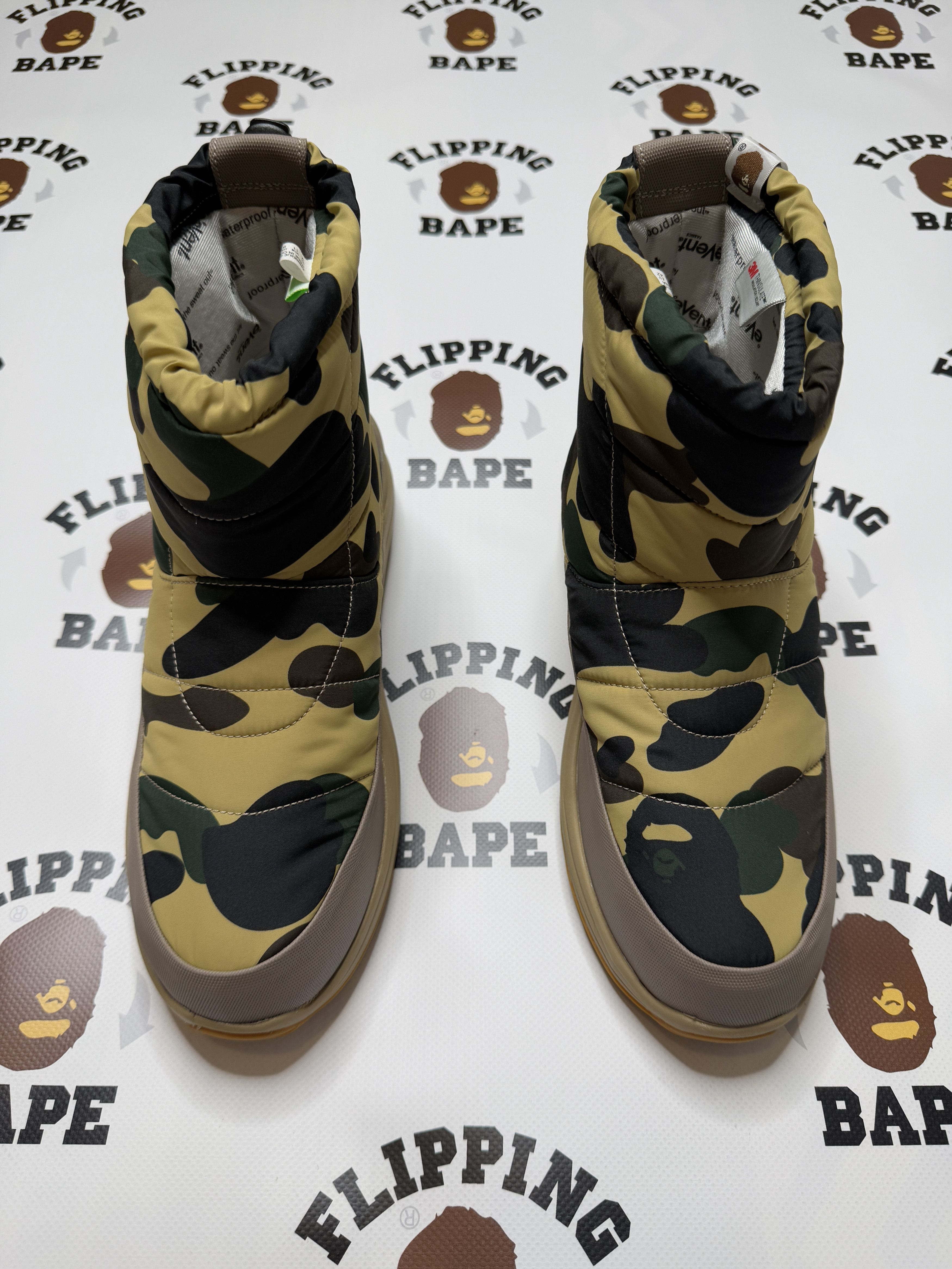 Bape × Suicoke BAPE X SUICOKE BOWER BOOTS YELLOW Size US 9 / EU 42 - 17 Thumbnail