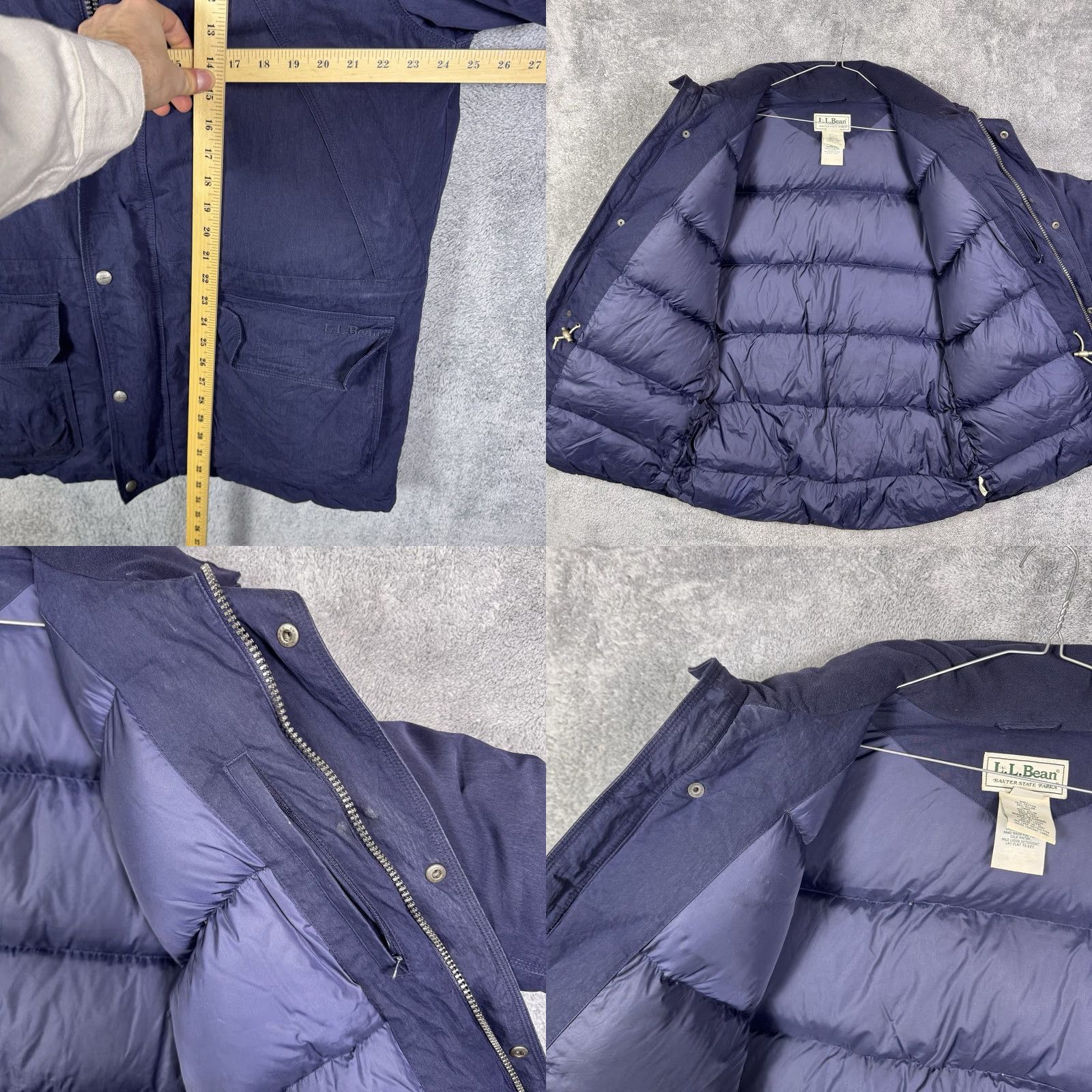 Vintage VINTAGE? LL Bean Baxter State Parka Jacket Mens M Goose Down Winter Coat Outdoors Size US M / EU 48-50 / 2 - 8 Thumbnail