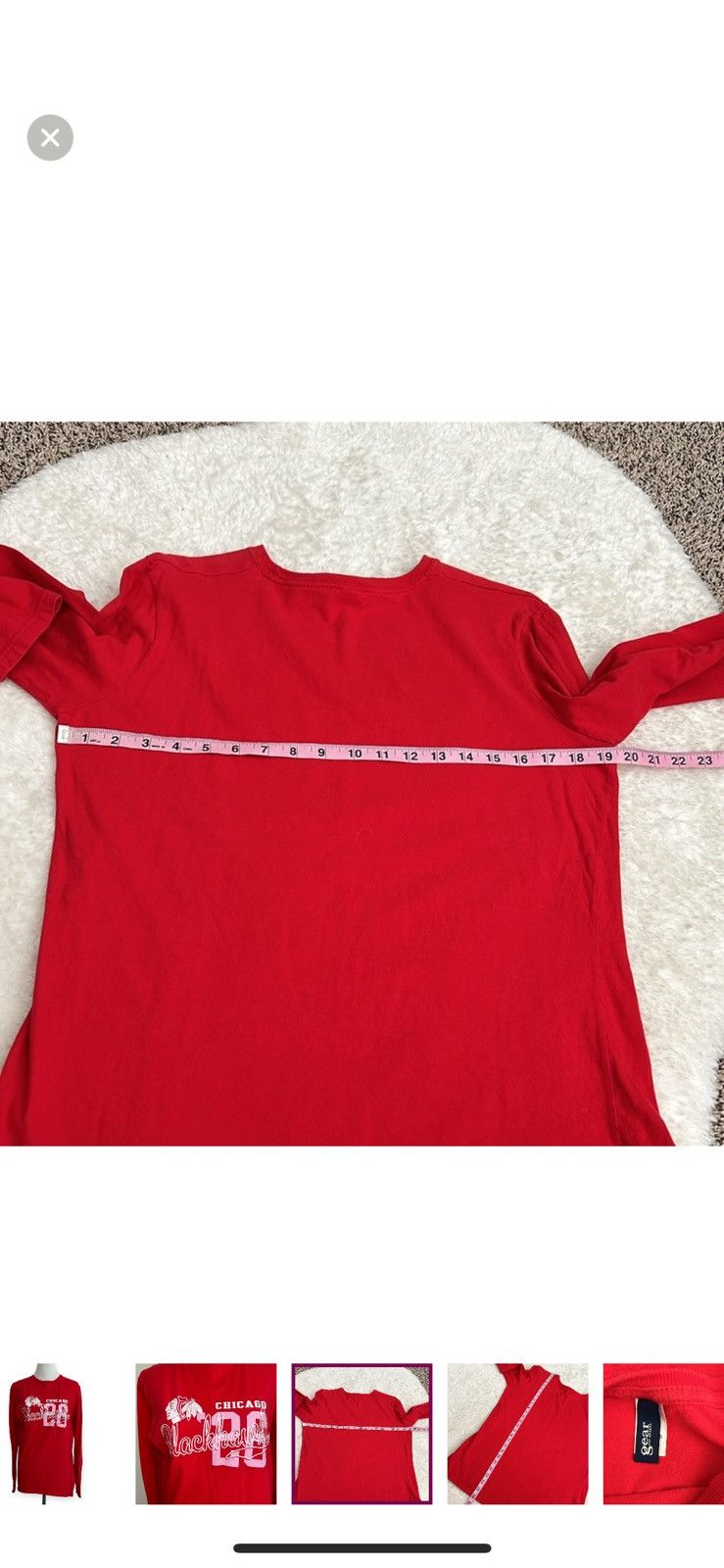 Gear for Sports Gear for sports large Chicago Blackhawks long sleeved tee Size L / US 10 / IT 46 - 6 Thumbnail