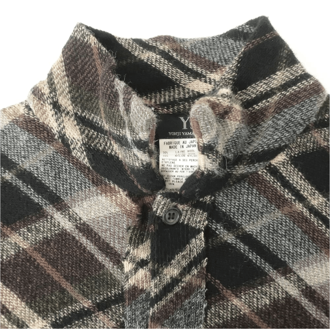 Y's × Yohji Yamamoto Alpaca Wool Cardigan Size US L / EU 52-54 / 3 - 2 Thumbnail