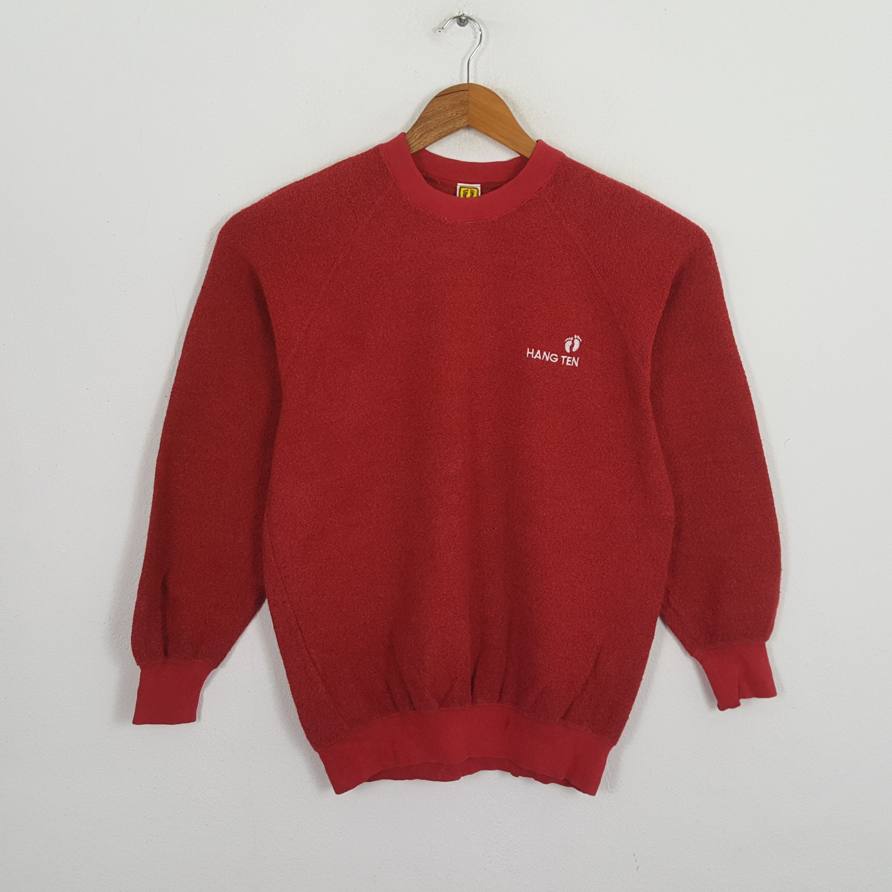 Hang Ten × Vintage Vintage HANG TEN Streetwear Skateboard Surfing Sweatshirts Size US M / EU 48-50 / 2 - 1 Thumbnail