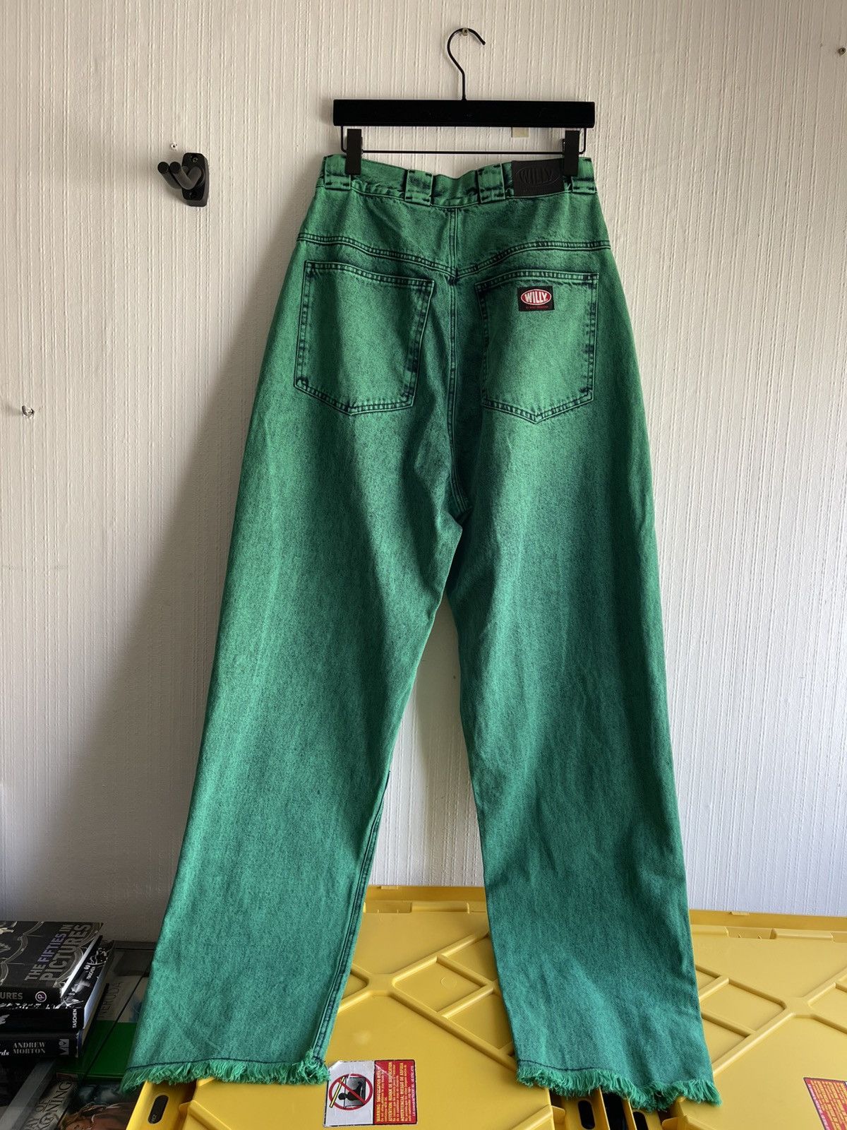 Willy Chavarria WILLY CHAVARRIA DOWNTOWN OVER GREEN DENIM SET Size US M / EU 48-50 / 2 - 9 Thumbnail