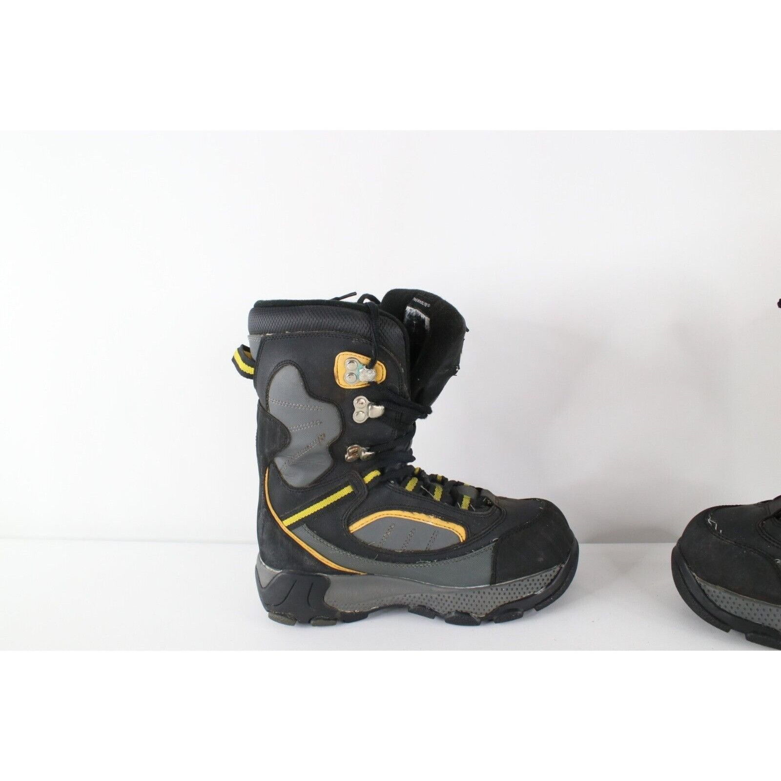 Vintage 90s Ski Doo Racing Distressed Insulated Snow Boots