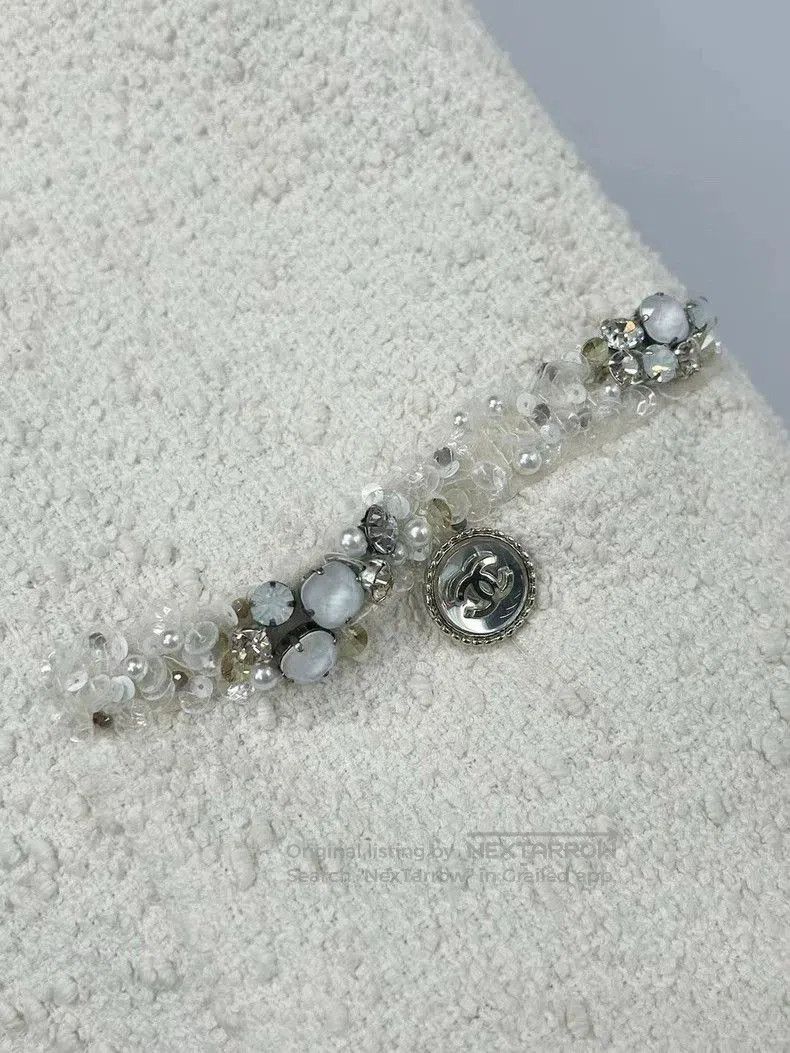 Chanel Chanel Equestrian Beaded White Vest. Size US S / EU 44-46 / 1 - 3 Thumbnail
