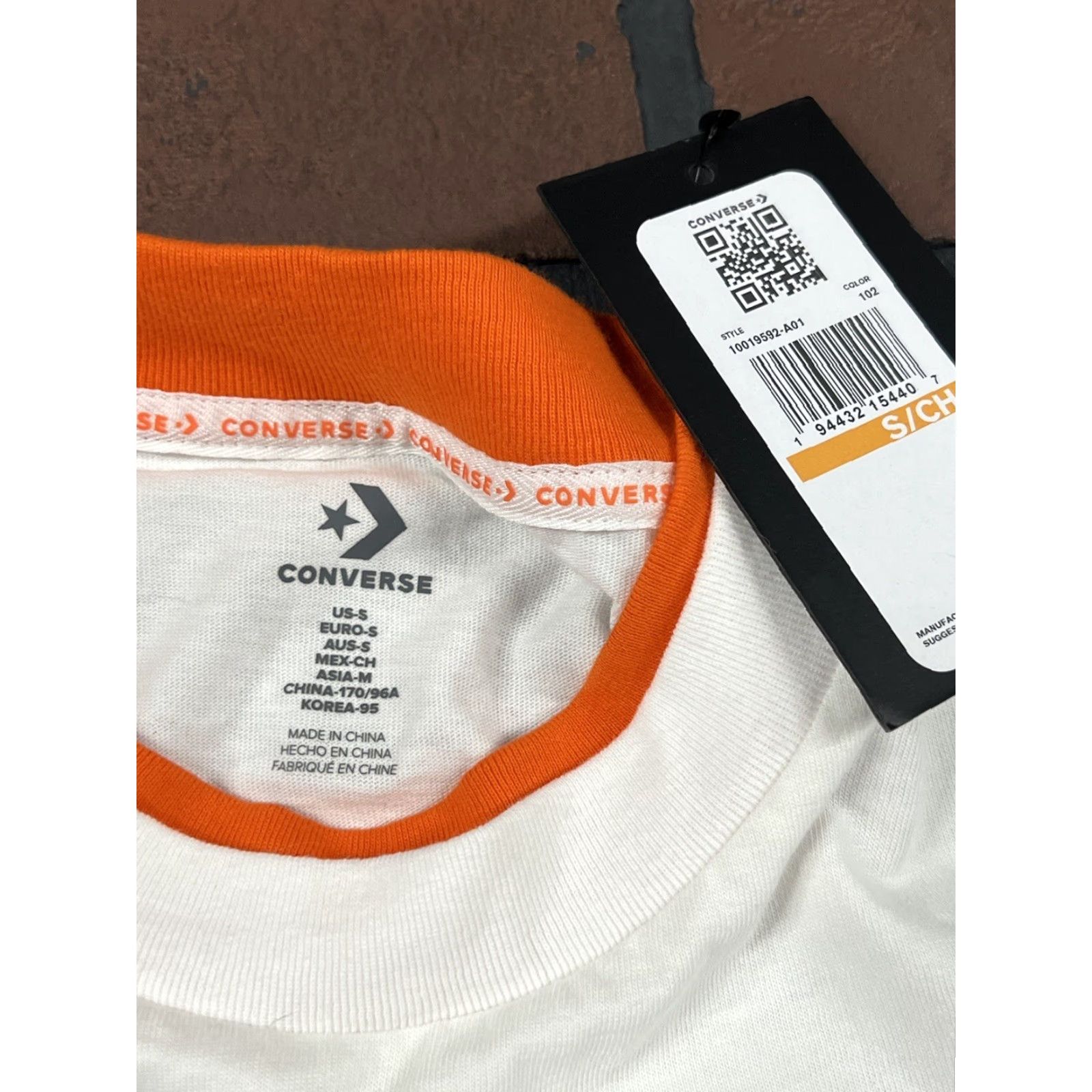 Converse Converse T-Shirt Oversized Sm Men White Short Sleeve NWT Ringer Shirt S White Men Size US S / EU 44-46 / 1 - 3 Thumbnail