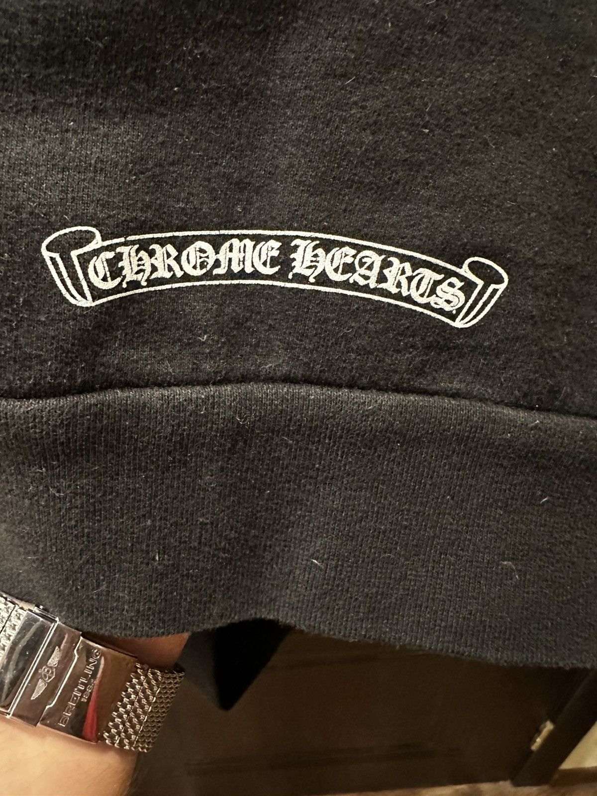 Chrome Hearts Chrome Hearts Vertical Drake Hoodie Size US M / EU 48-50 / 2 - 6 Thumbnail