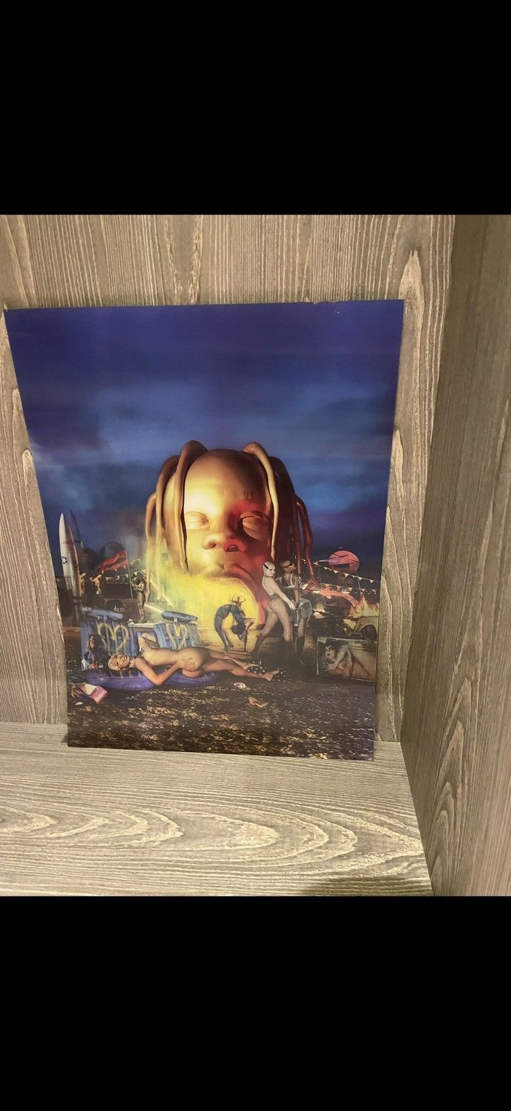 Travis Scott Travis Scott Astroworld Lenticular Poster Size ONE SIZE - 2 Thumbnail