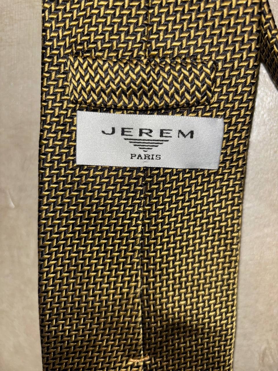 Vintage JEREM Paris men's 100% silk tie, Vintage Made in France Size ONE SIZE - 1 Thumbnail