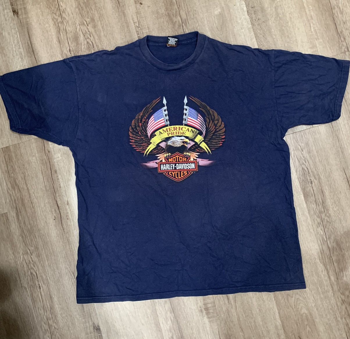 Harley Davidson × Vintage 3XL Vintage Harley Davidson Orange County tee Size US XXL / EU 58 / 5 - 2 Thumbnail