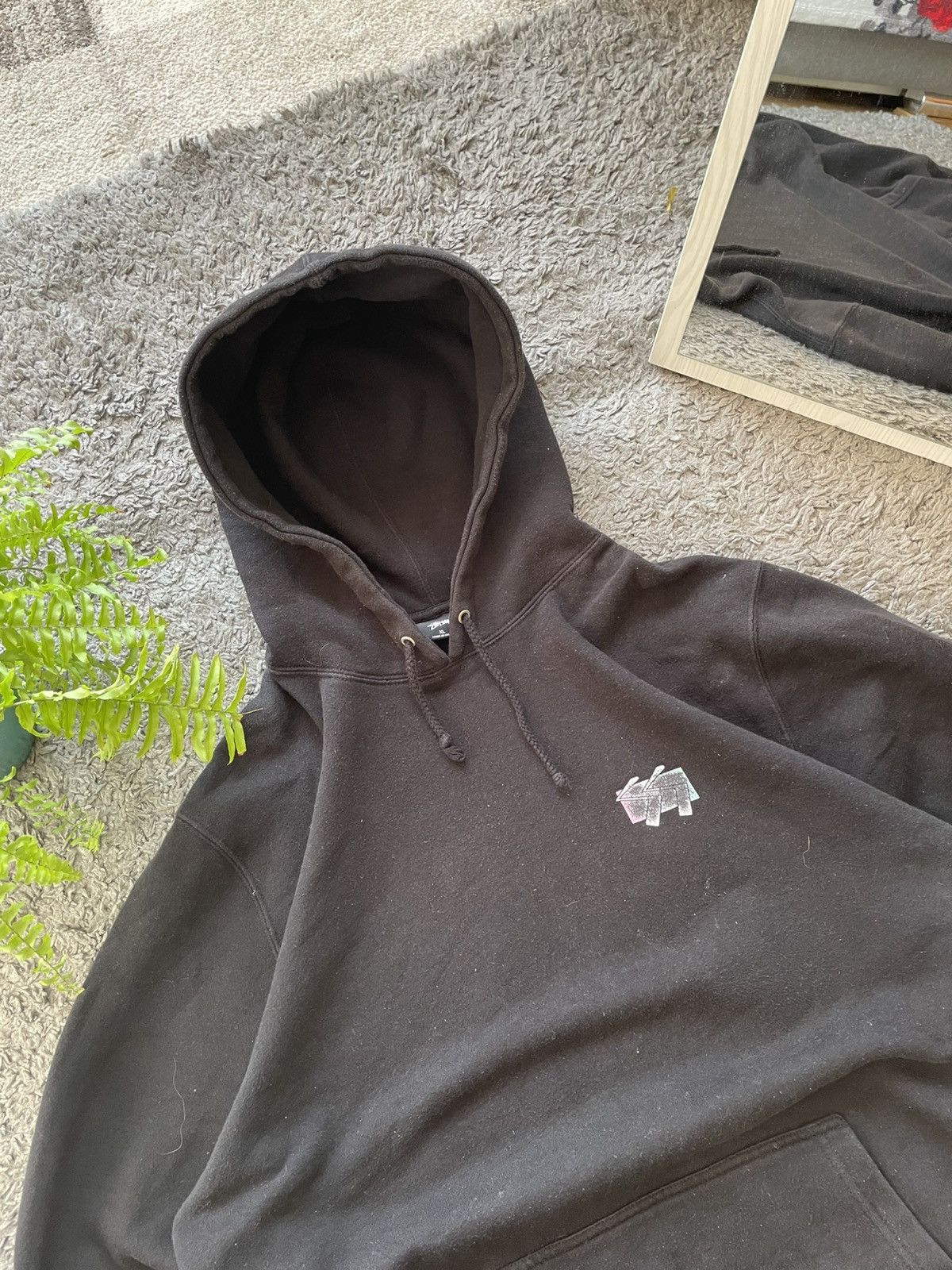 Stussy × Vintage 00s Stüssy Hoodie Streetwear Vintage Big Logo Rare Y2k Size US XL / EU 56 / 4 - 11 Thumbnail