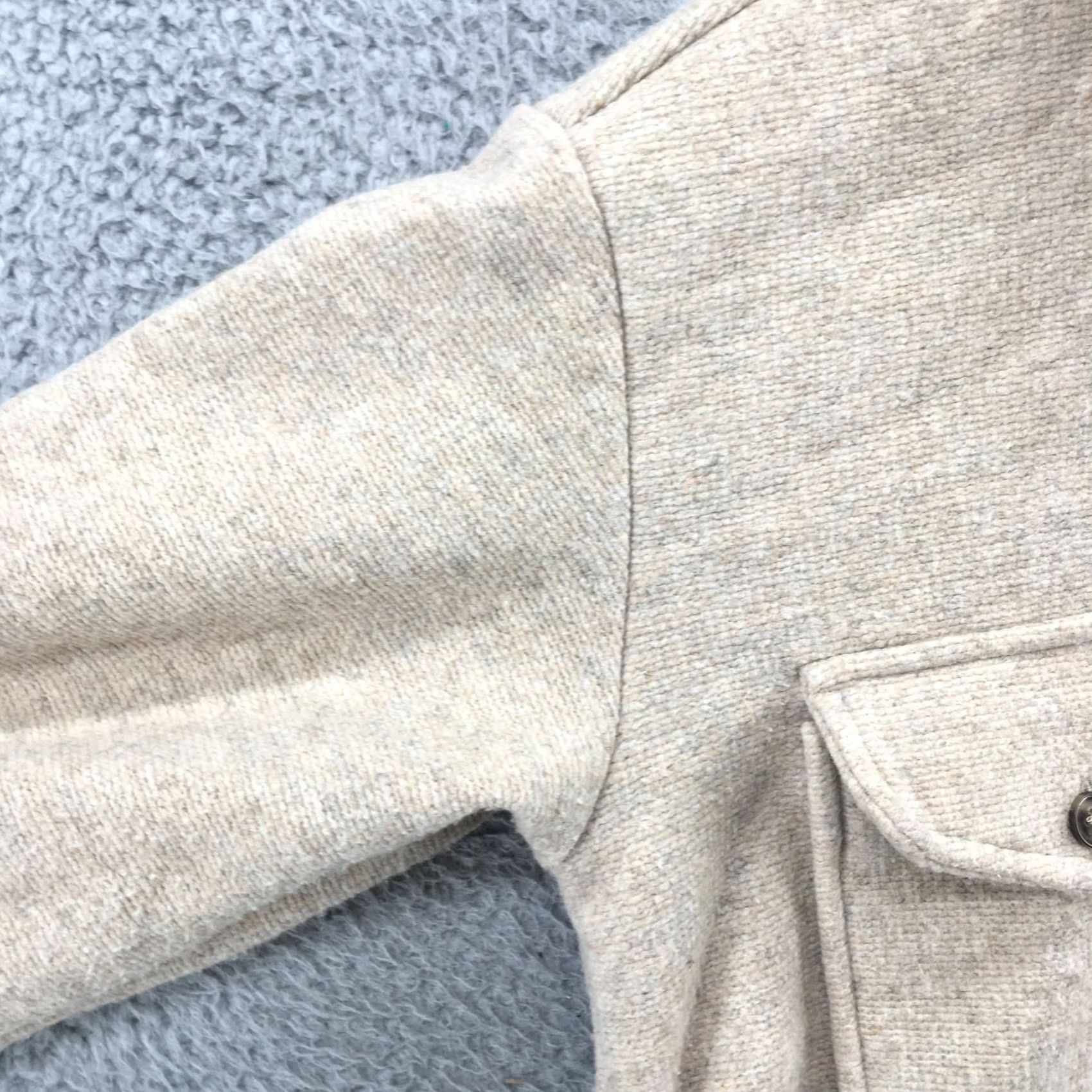 Banana Republic Banana Republic Button Up Jacket Womens XS Beige Long Sleeve Pockets Collared Size XS / US 0-2 / IT 36-38 - 4 Thumbnail