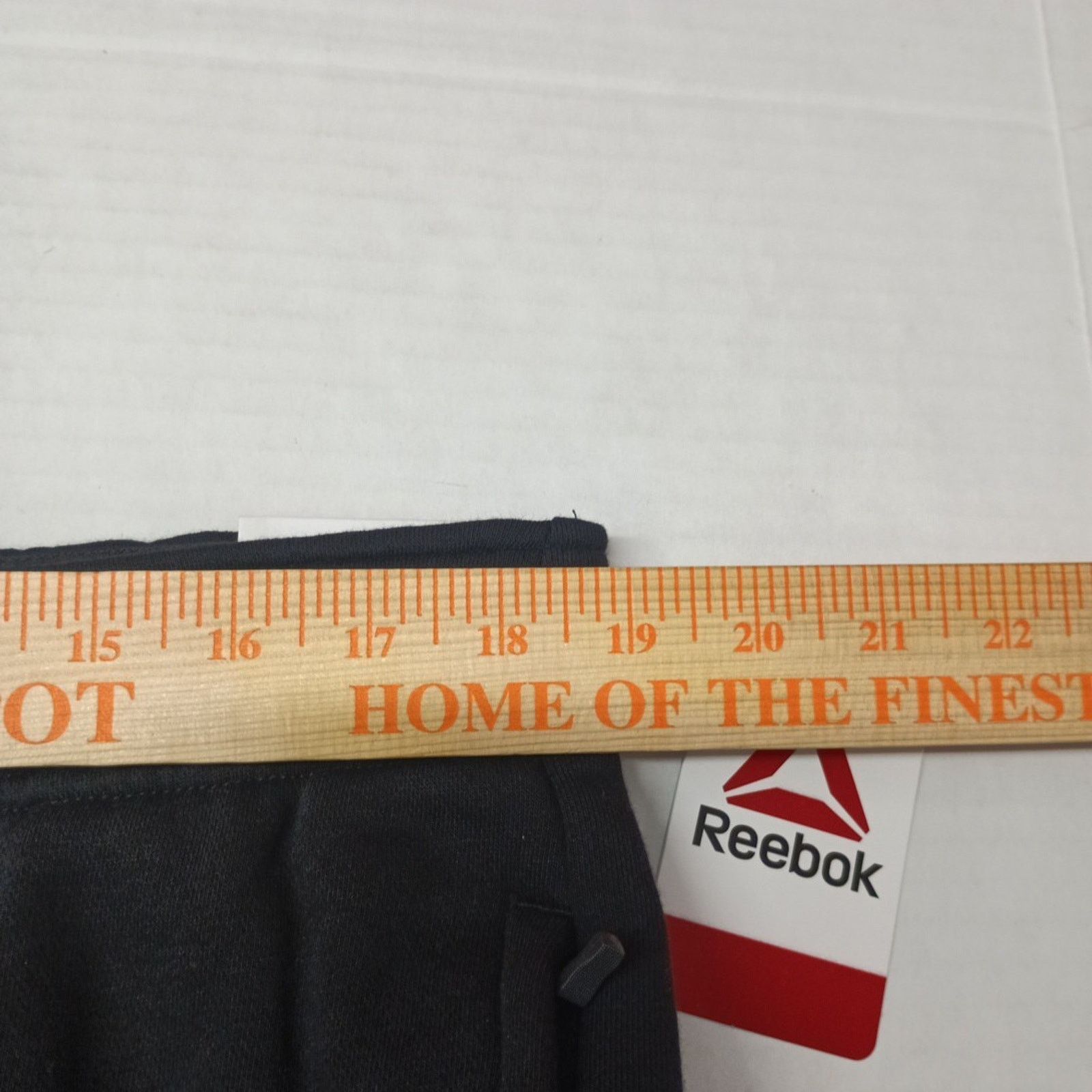 Reebok Reebok Fleece Sweatpants Men's XL Black Zip Pockets Slim Fit Size US 38 / EU 54 - 6 Thumbnail
