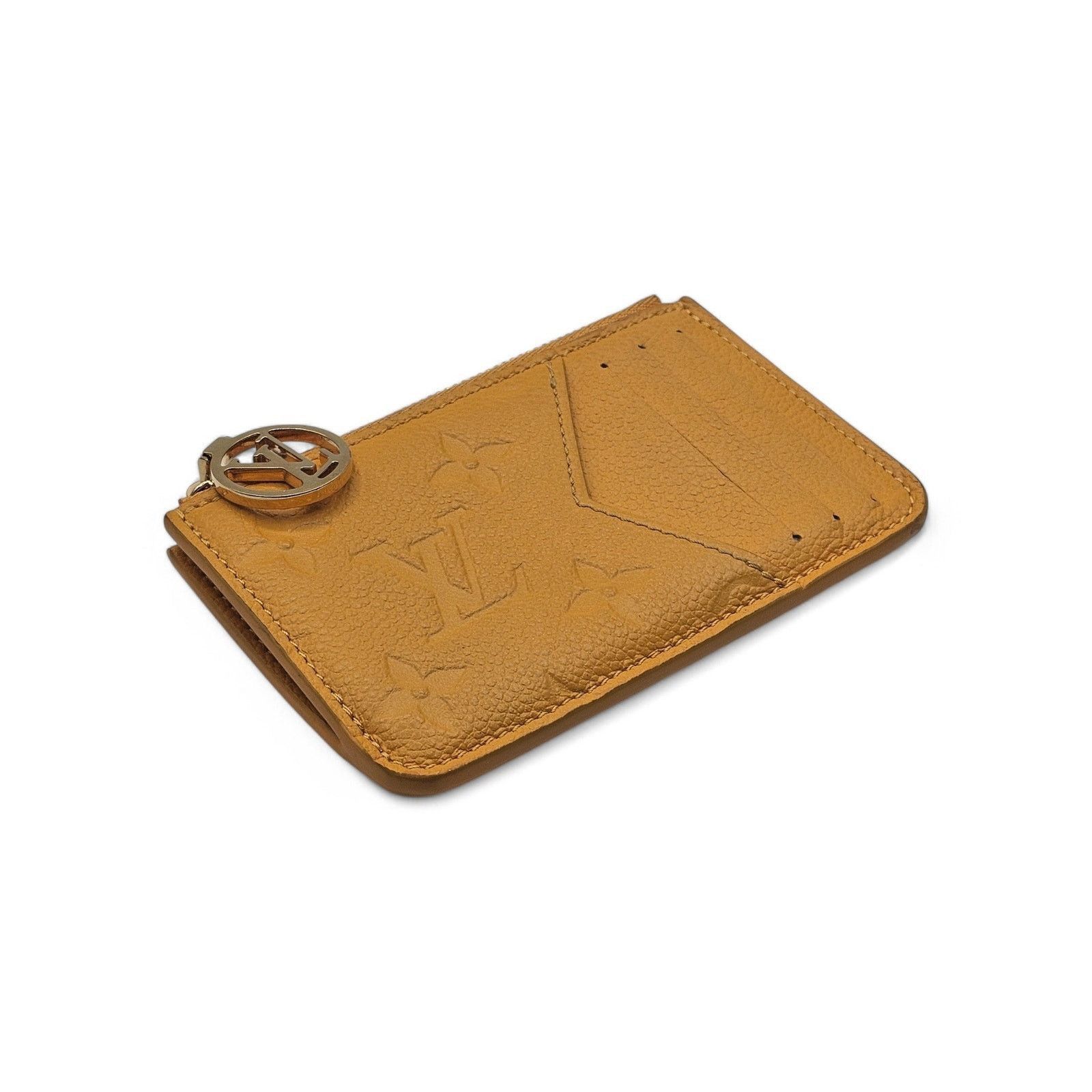 Louis Vuitton Romy Monogram Empreinte Card Case M11412 - Leather - Yellow Size ONE SIZE - 3 Thumbnail