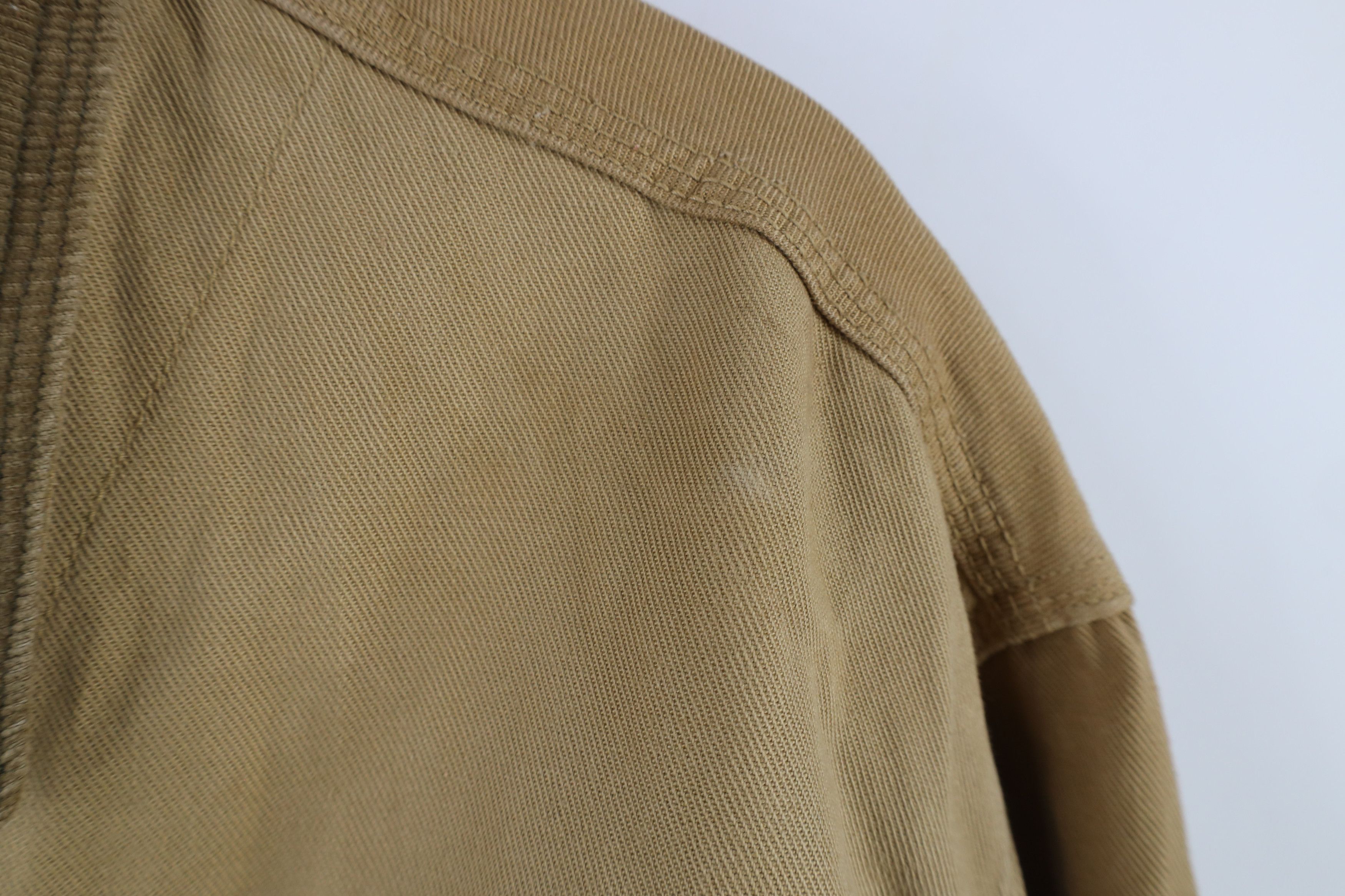 Vintage Vintage 90s Streetwear Corduroy Collar Denim Trucker Jacket Size US L / EU 52-54 / 3 - 6 Thumbnail