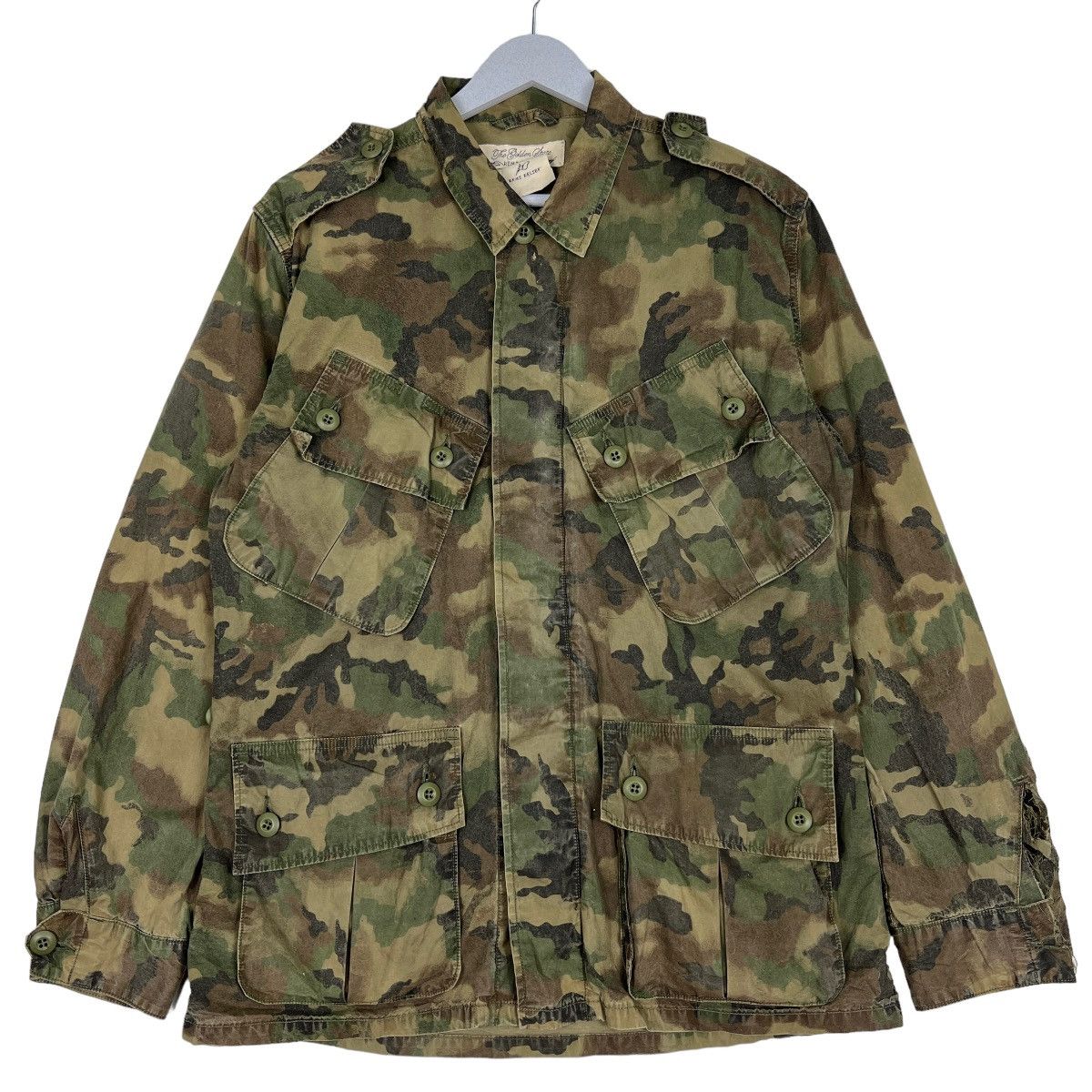 Remi Relief 🔥 REMI RELIEF FATIQUE JUNGLE MILITARY JACKET MADE IN JAPAN Size US M / EU 48-50 / 2 - 1 Thumbnail