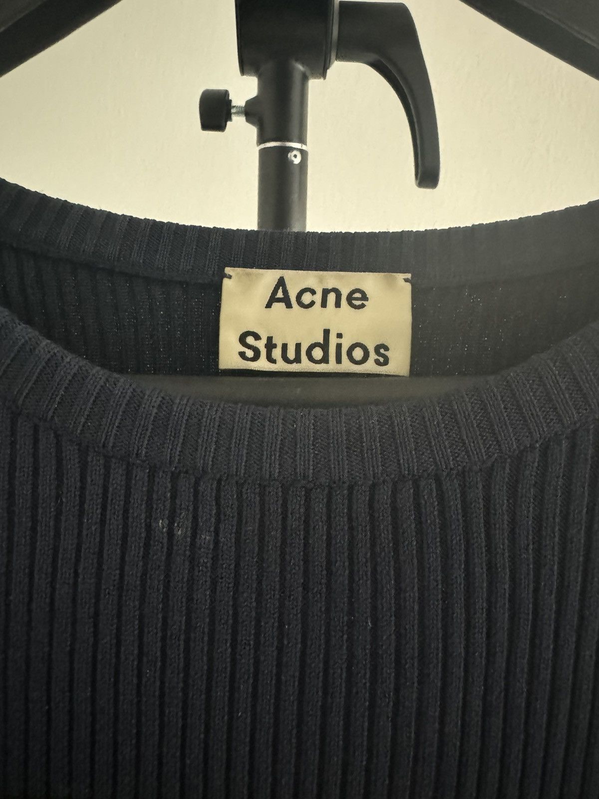 Acne Studios Acne Studios Short Sleeved Sweater / Size XL Size US XL / EU 56 / 4 - 2 Thumbnail