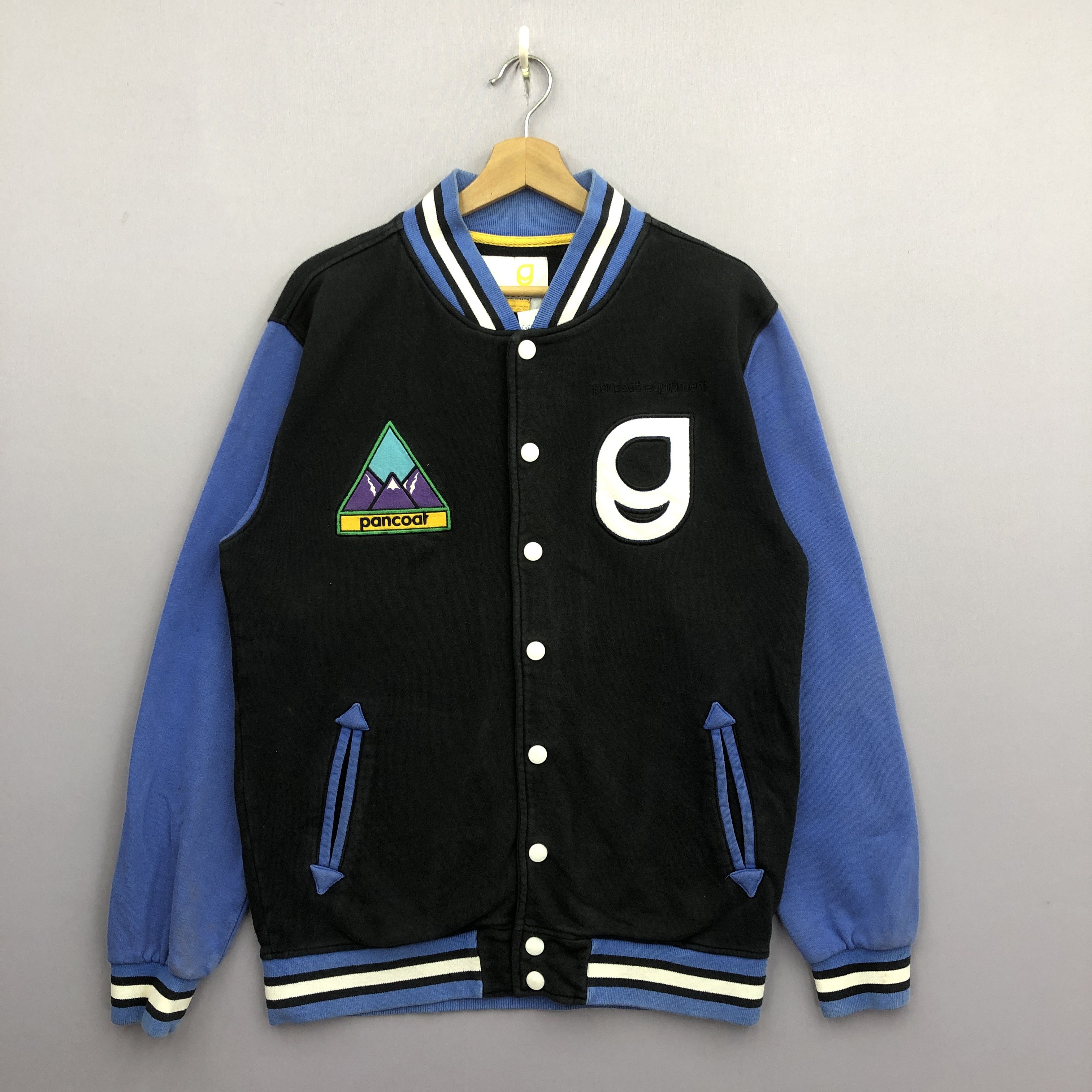 Japanese Brand × Other Vintage Japanese Pancoat Varsity Sweater Harajuku Sweatshirt Size US L / EU 52-54 / 3 - 1 Thumbnail