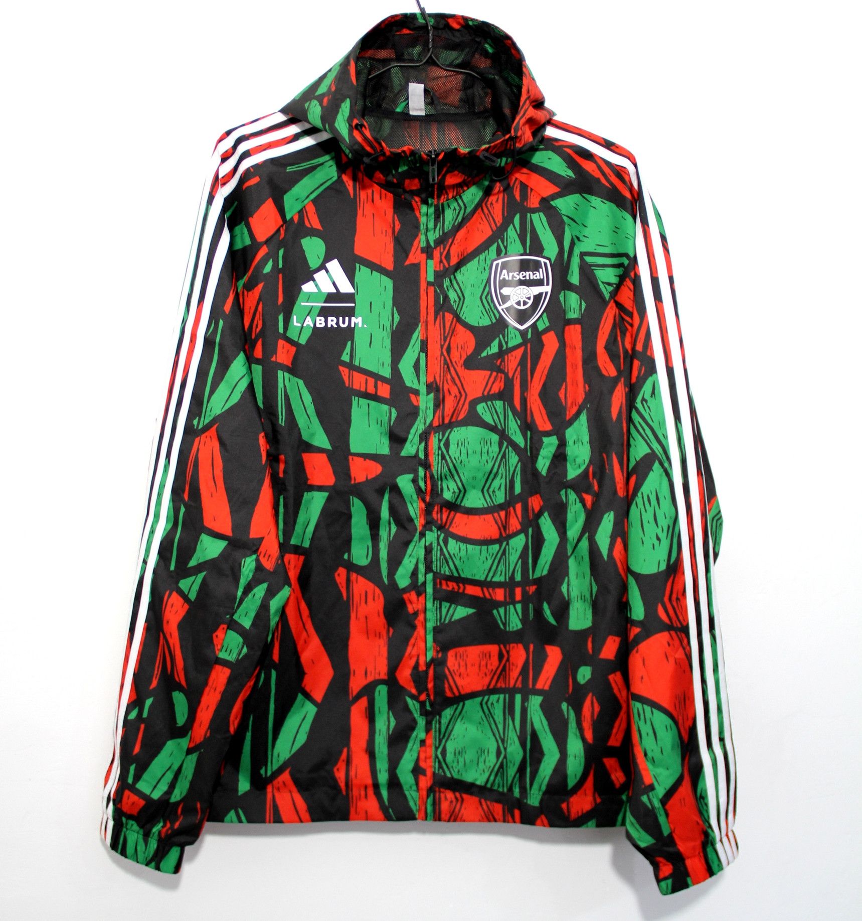 Adidas adidas x ARSENAL X LABRUM SEASONAL WINDBREAKER IT4081 Size US M / EU 48-50 / 2 - 2 Thumbnail