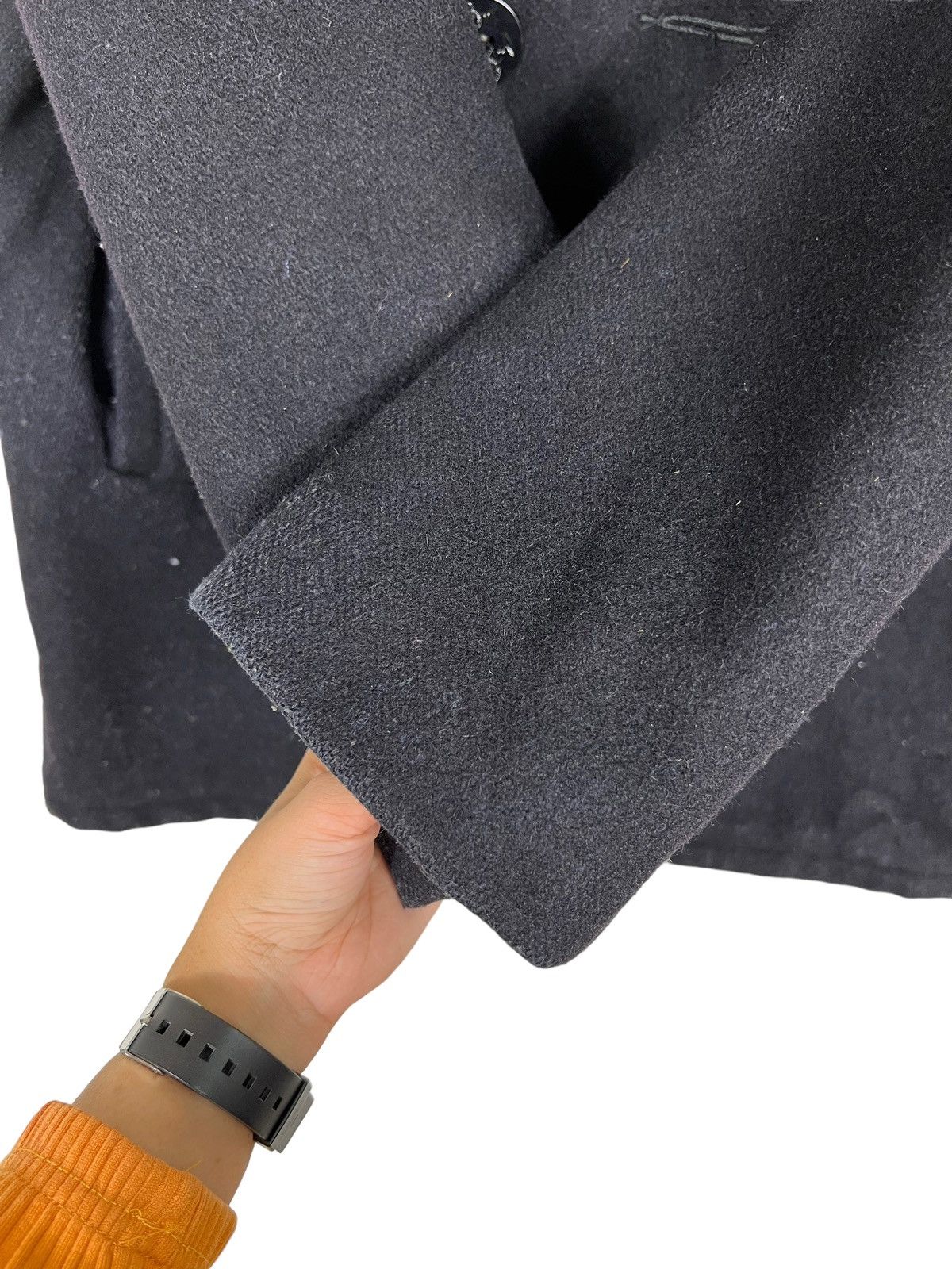Schott 🔥 VINTAGE SCHOTT NAVY PEACOAT Size US M / EU 48-50 / 2 - 14 Thumbnail