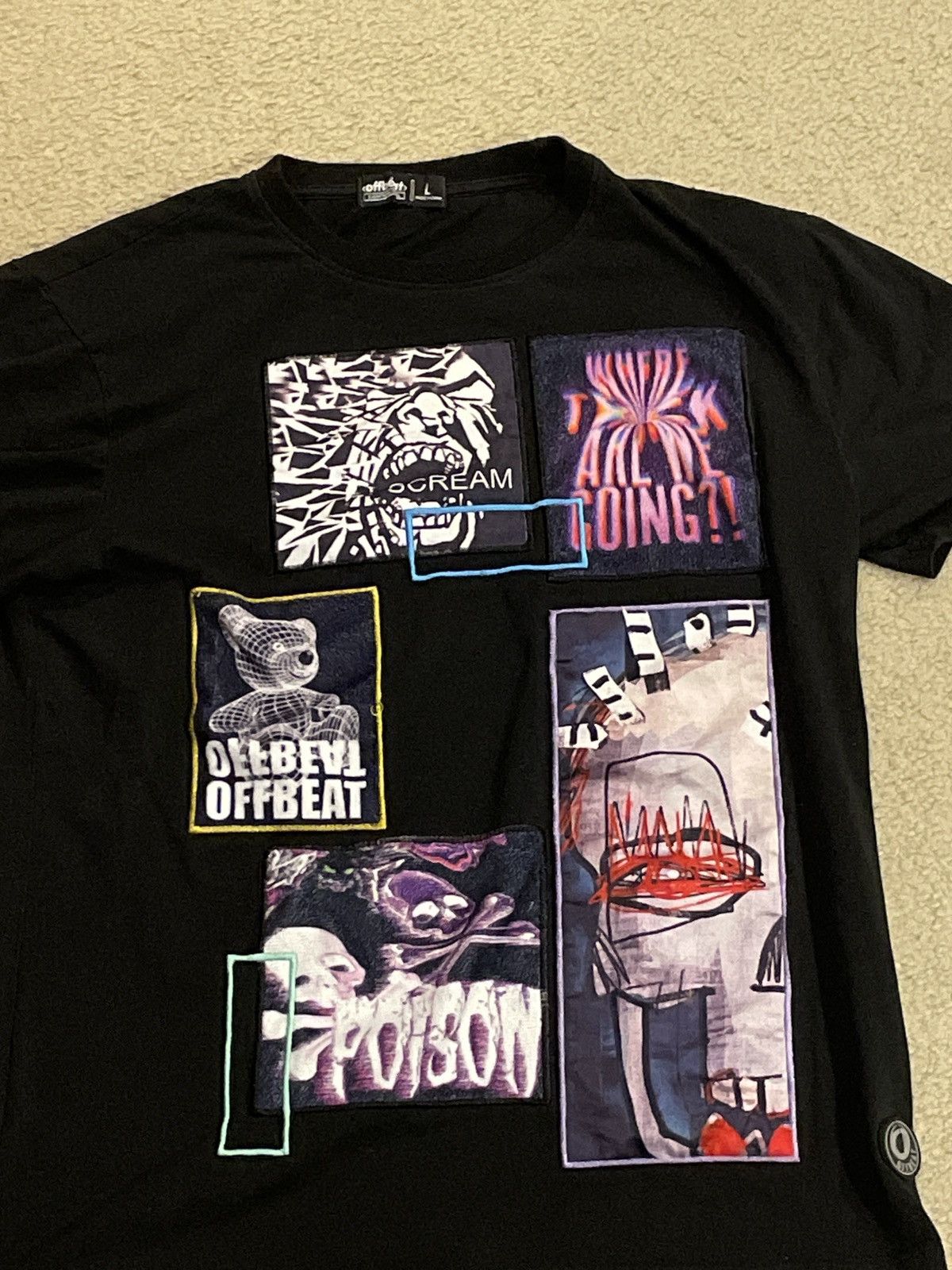 Other Off Beat Graphic T-Shirt Size US L / EU 52-54 / 3 - 2 Thumbnail