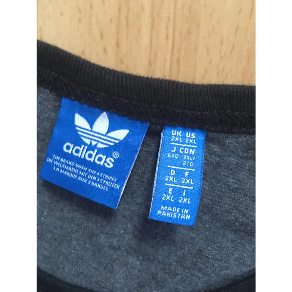 Adidas Adidas Trefoil Raglan Long Sleeve Tee (2XL) Size US XXL / EU 58 / 5 - 4 Thumbnail