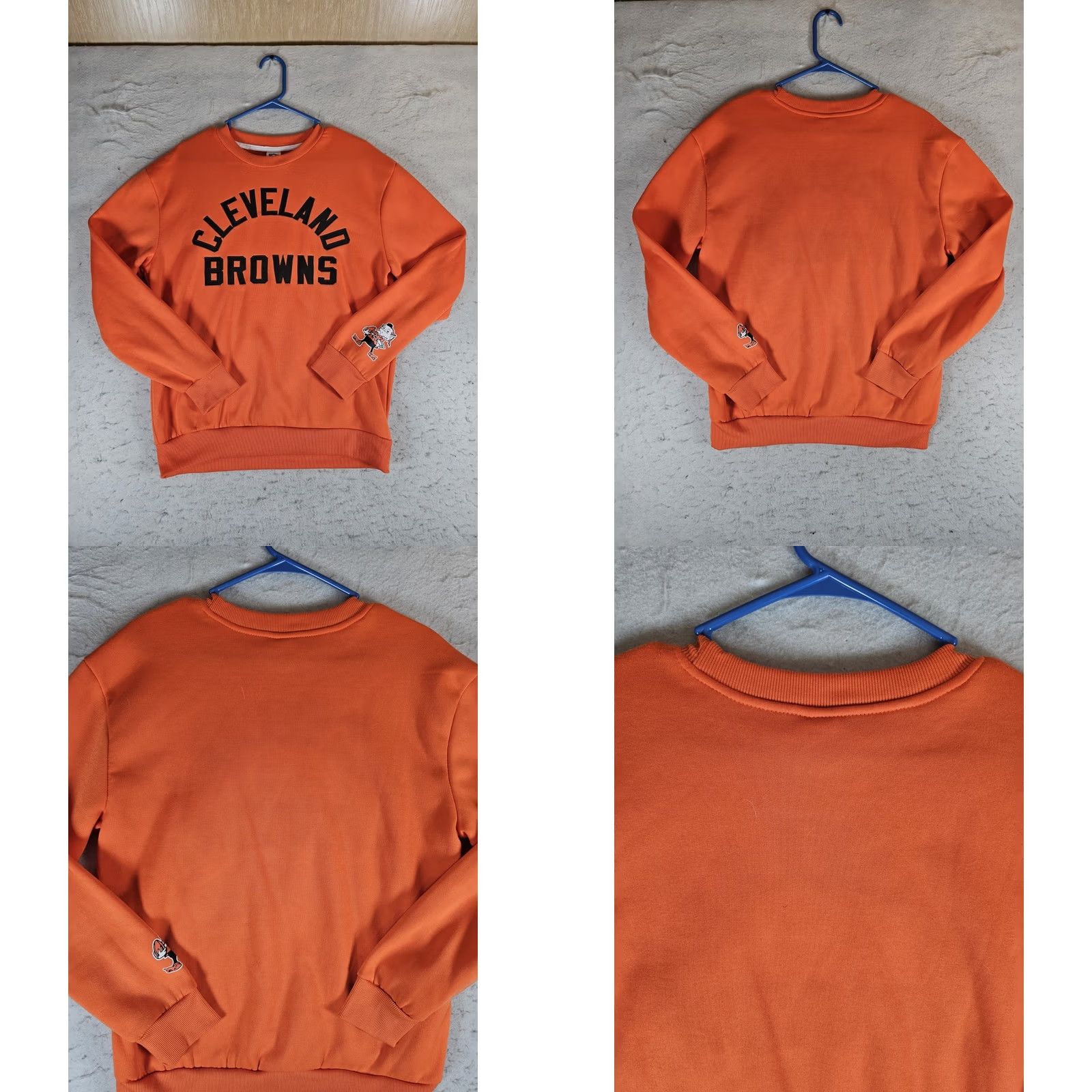 NFL VINTAGE 80s NFL Merchandise Cleveland Browns Sweatshirt Brownie Logo Size Small Orange Mens/Boys Size US S / EU 44-46 / 1 - 8 Thumbnail