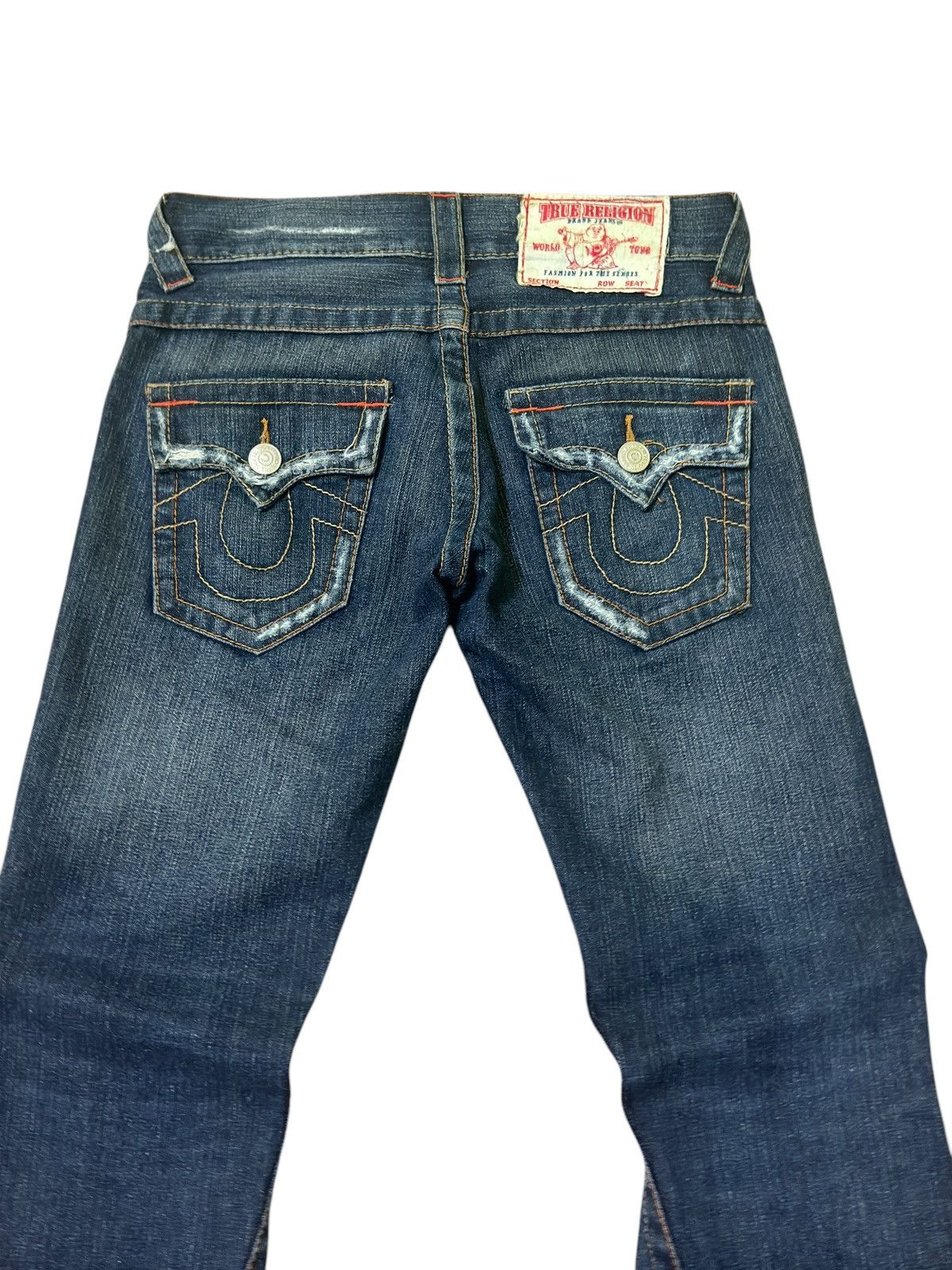 Hysteric Glamour × If Six Was Nine × Le Grande Bleu (L.G.B.) TWIST LEG FLARE FADED DISTRESSED JEANS Size US 30 / EU 46 - 9 Thumbnail