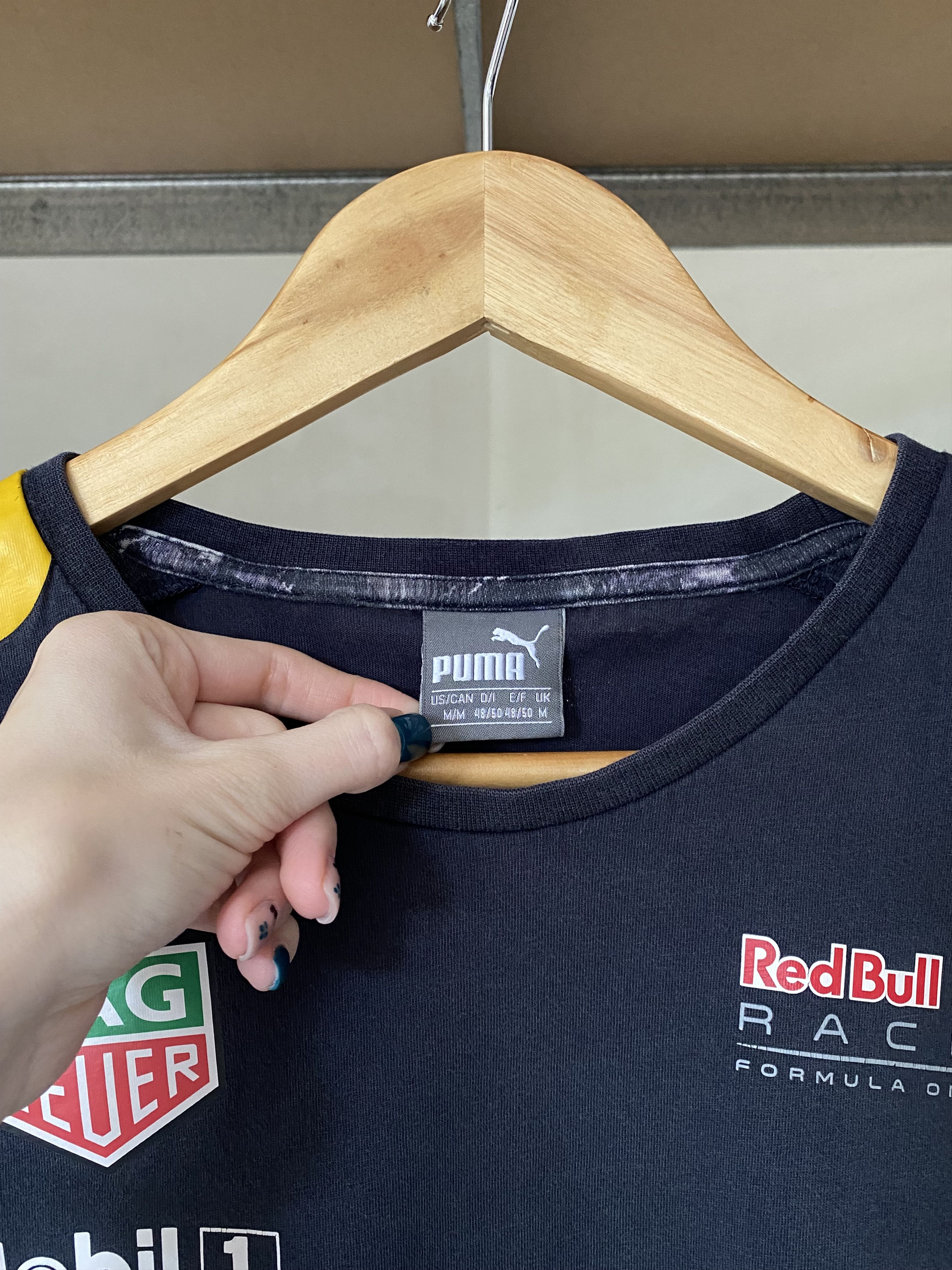 Puma Puma Red Bull Formula Uno F1 Vintage 2000s Racing T-shirt Size US M / EU 48-50 / 2 - 6 Thumbnail