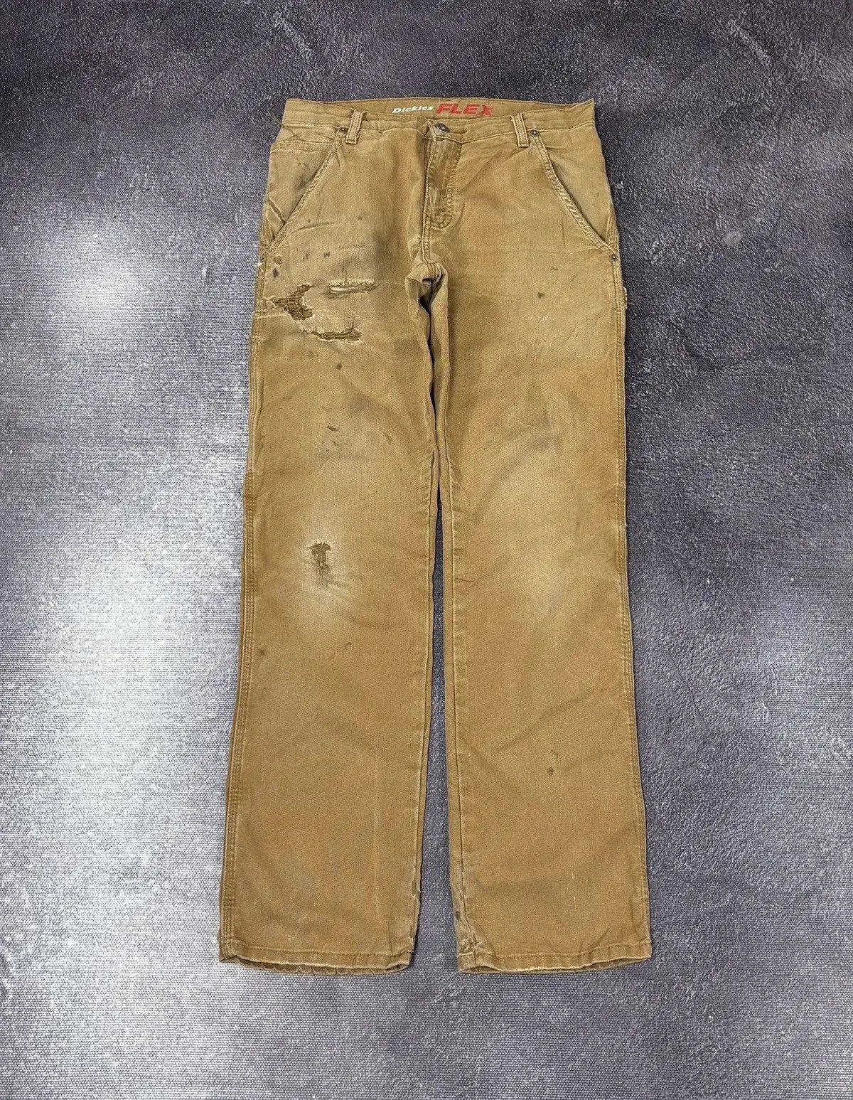 Dickies × Vintage Vintage Dickies Flex American Work Hype Pants Trousers Size US 30 / EU 46 - 2 Thumbnail