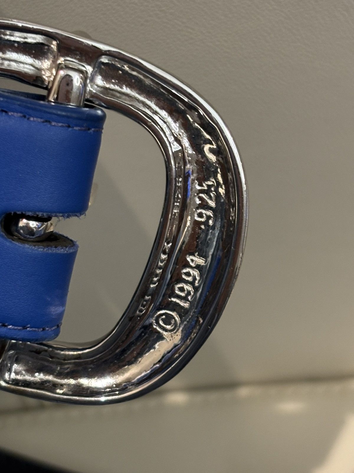 Chrome Hearts Chrome hearts gunslinger blue belt Size 34 - 4 Thumbnail
