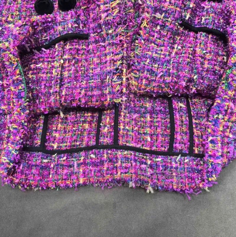 Balmain Balmain Pink Polyester Women's Jacket . Size M / US 6-8 / IT 42-44 - 7 Thumbnail