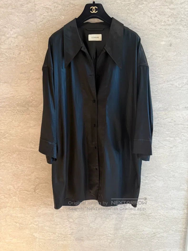 Ann Demeulemeester Ann Demeulemeester Size S pearlescent short trench coat Size S / US 4 / IT 40 - 1 Thumbnail