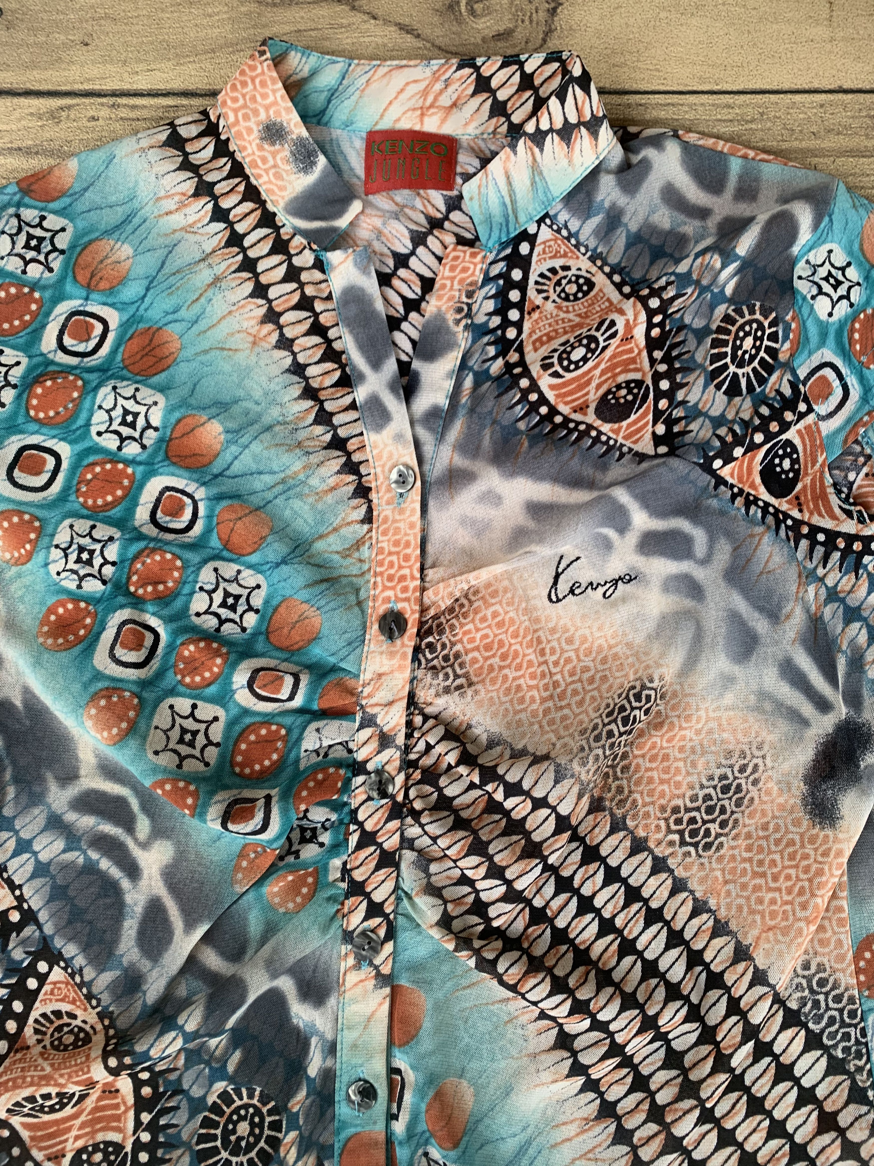 Kenzo Kenzo mesh fullprint Size M / US 6-8 / IT 42-44 - 1 Thumbnail