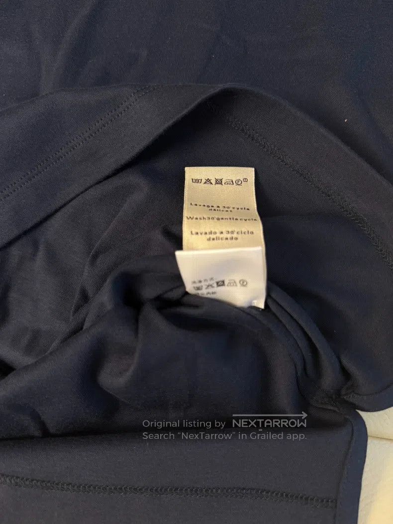 Hermes Hermes Men's Short-Sleeve T-Shirt with Color-Blocked Cuffs Size US XL / EU 56 / 4 - 4 Thumbnail