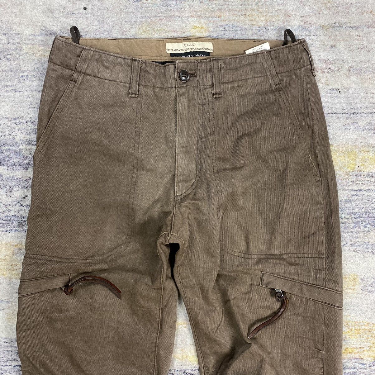 Ryuichiro Shimazaki homme utility cargo pants