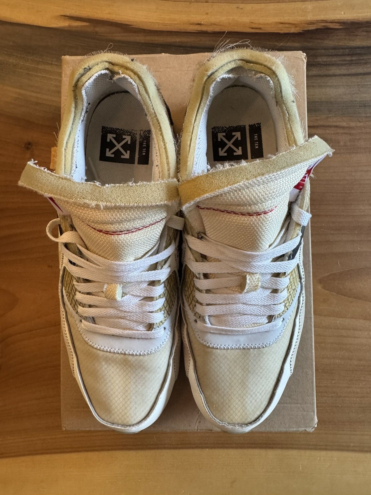 Nike × Off-White Off-White x Nike Air Max 90 Size US 10 / EU 43 - 4 Thumbnail