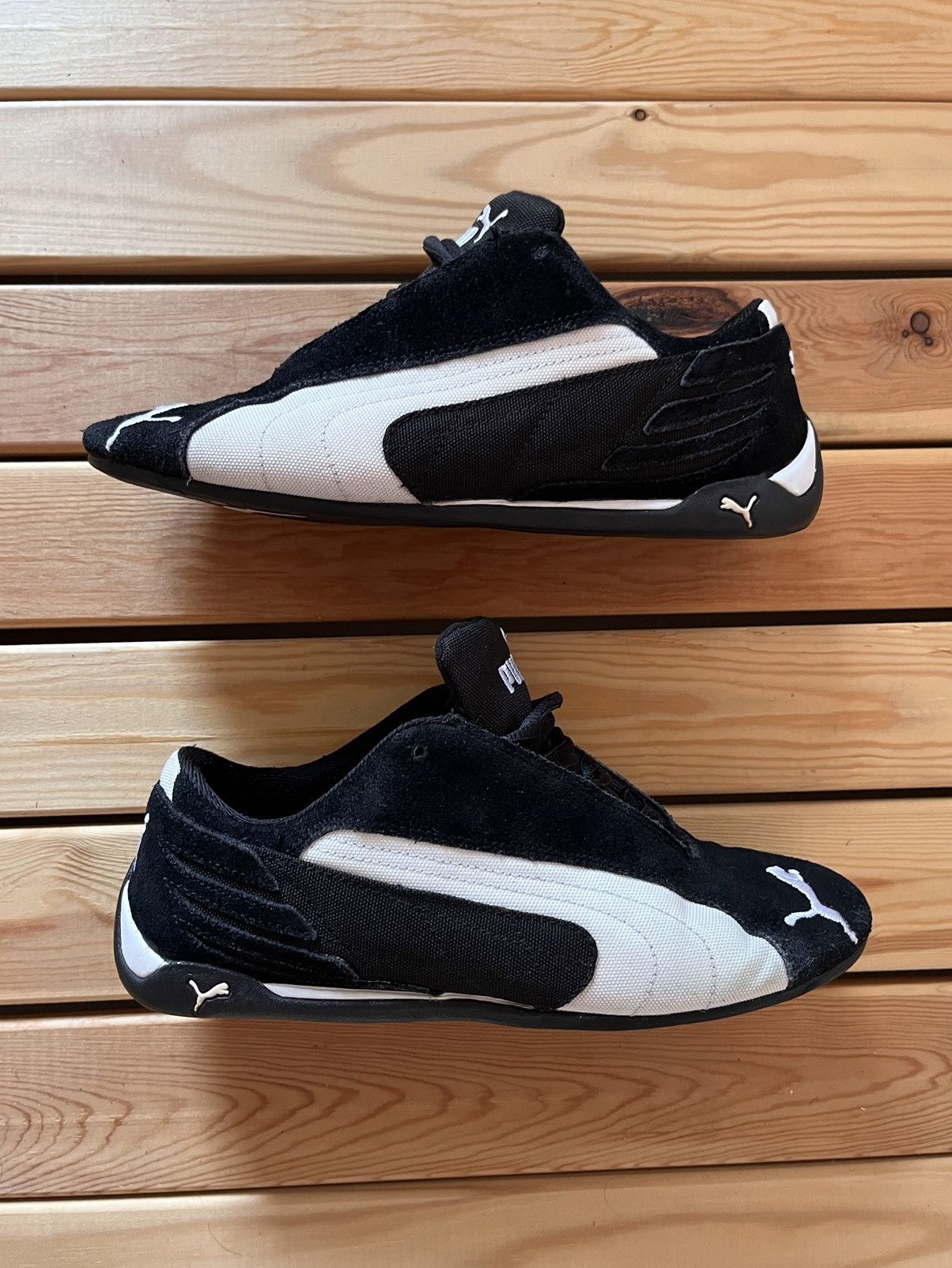 00s PUMA しかた JIYU CLOGS 忍 自由 black blue