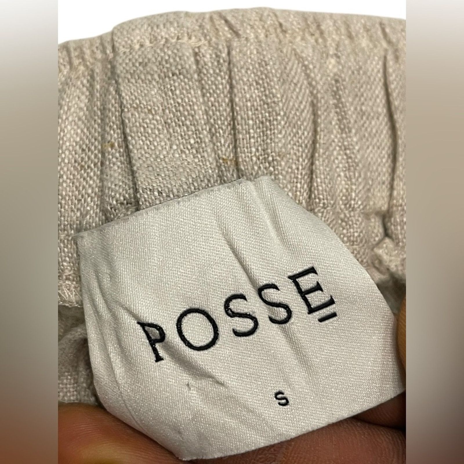 Other Posse Women's Tan linen Pant Size:S Size 28" / US 6 / IT 42 - 11 Thumbnail
