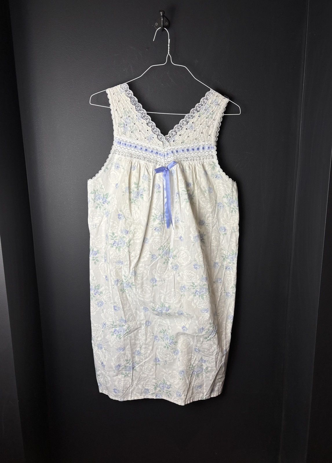 Vintage Two Piece Sleep Set Vintage Slip Dress Beach Cover Pajamas Size M / US 6-8 / IT 42-44 - 9 Thumbnail