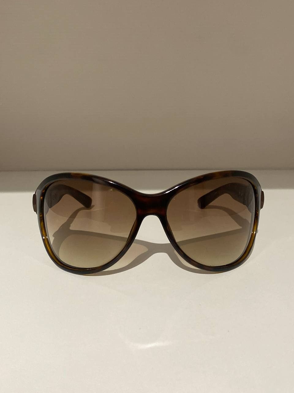 Gucci Gucci GG Buckle Logo Oval Oversized Sunglasses Y2K Vintage Size ONE SIZE - 4 Thumbnail