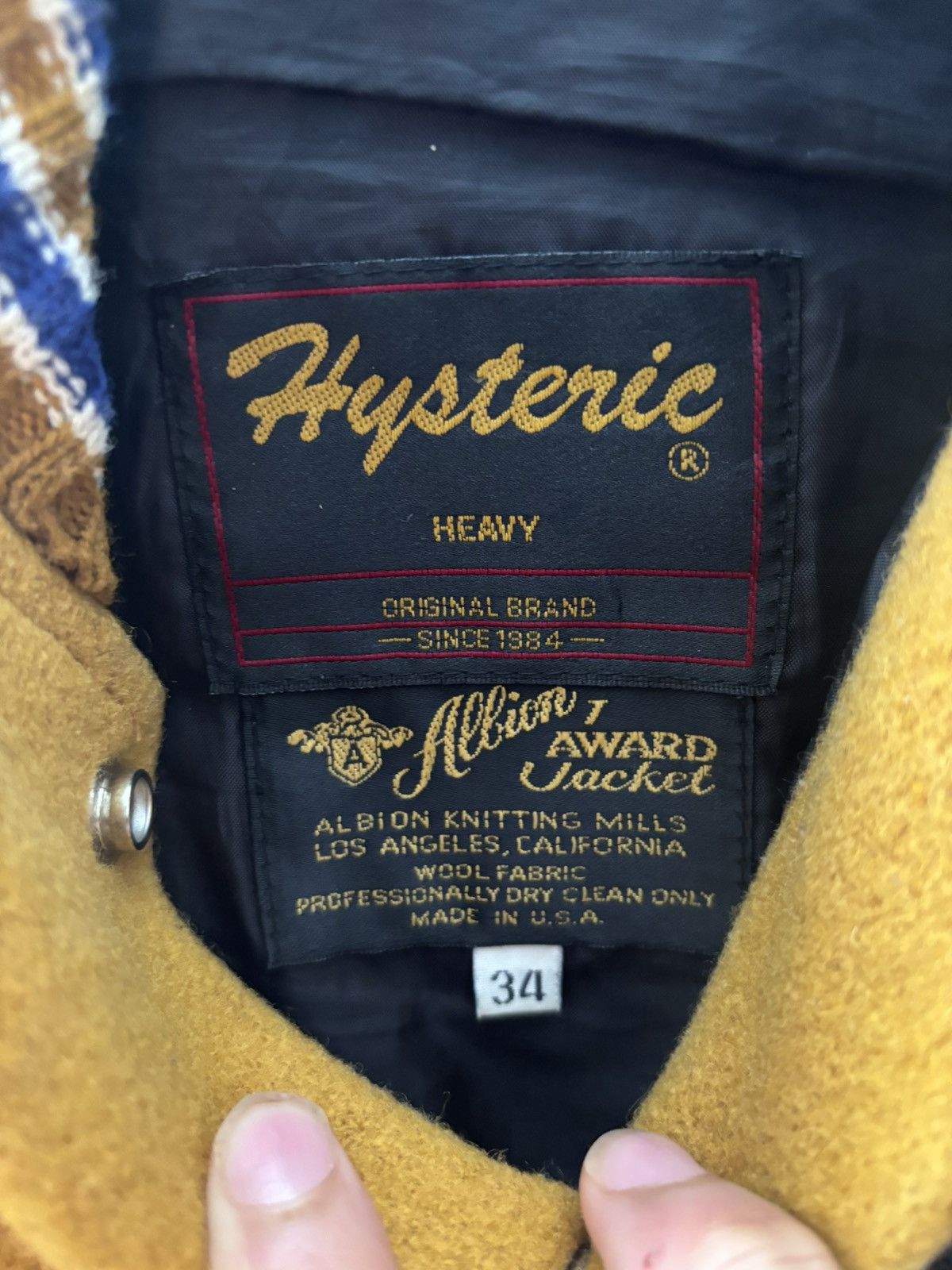 Hysteric Glamour Vintage Hysteric Glamour Varsity Jacket Size US S / EU 44-46 / 1 - 4 Thumbnail