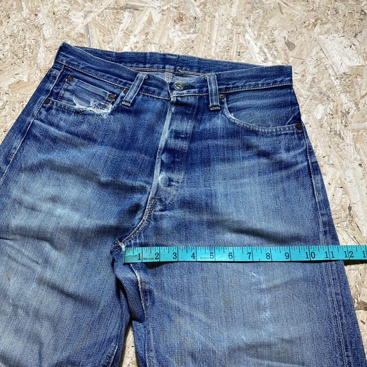 Sugar Cane Vintage Distressed Sugar Cane Selvedge Jeans Size US 31 - 18 Thumbnail