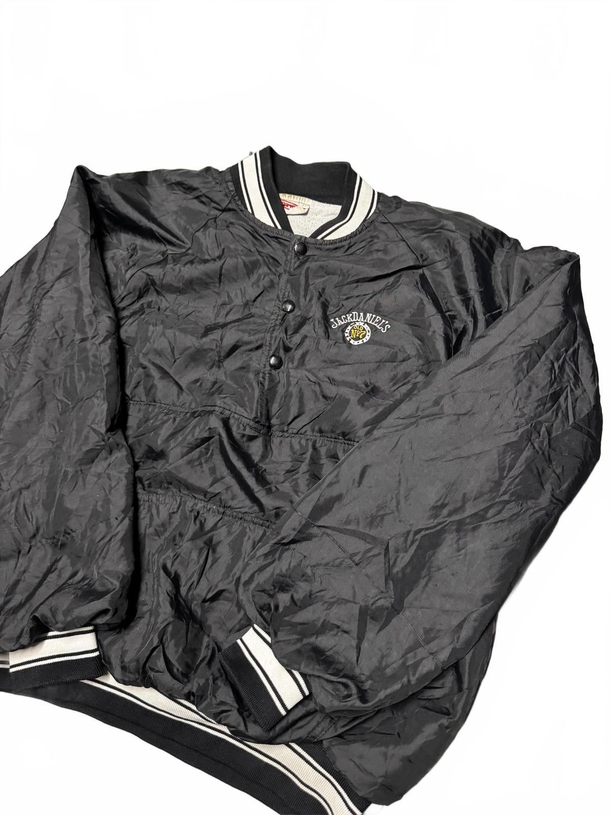 Designer Jack Daniel's Vintage Black Jacket Size US L / EU 52-54 / 3 - 3 Thumbnail