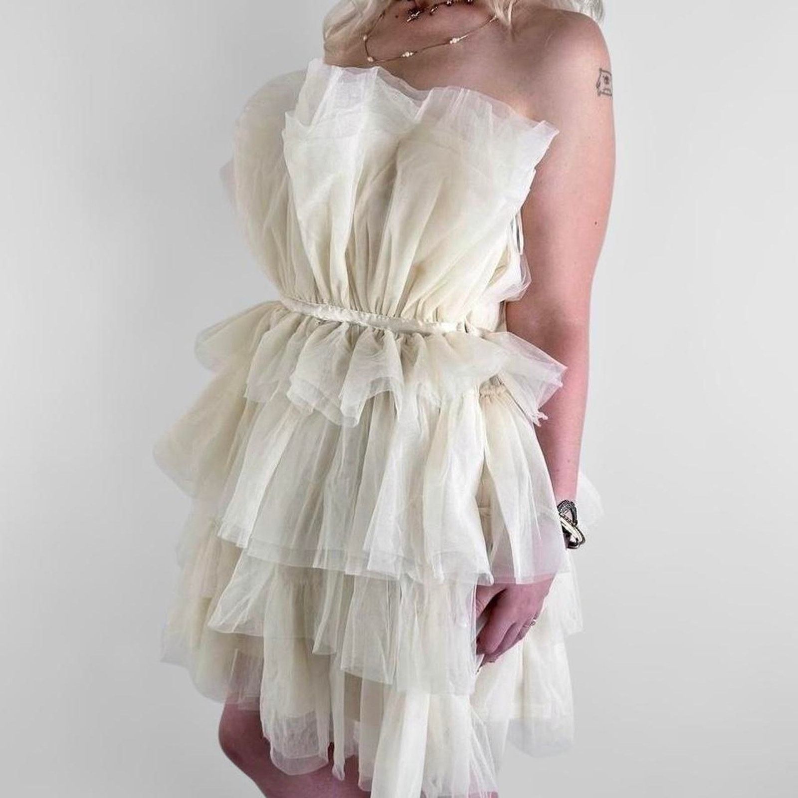Other coquette fairy princess formal mini dress Size M / US 6-8 / IT 42-44 - 5 Thumbnail