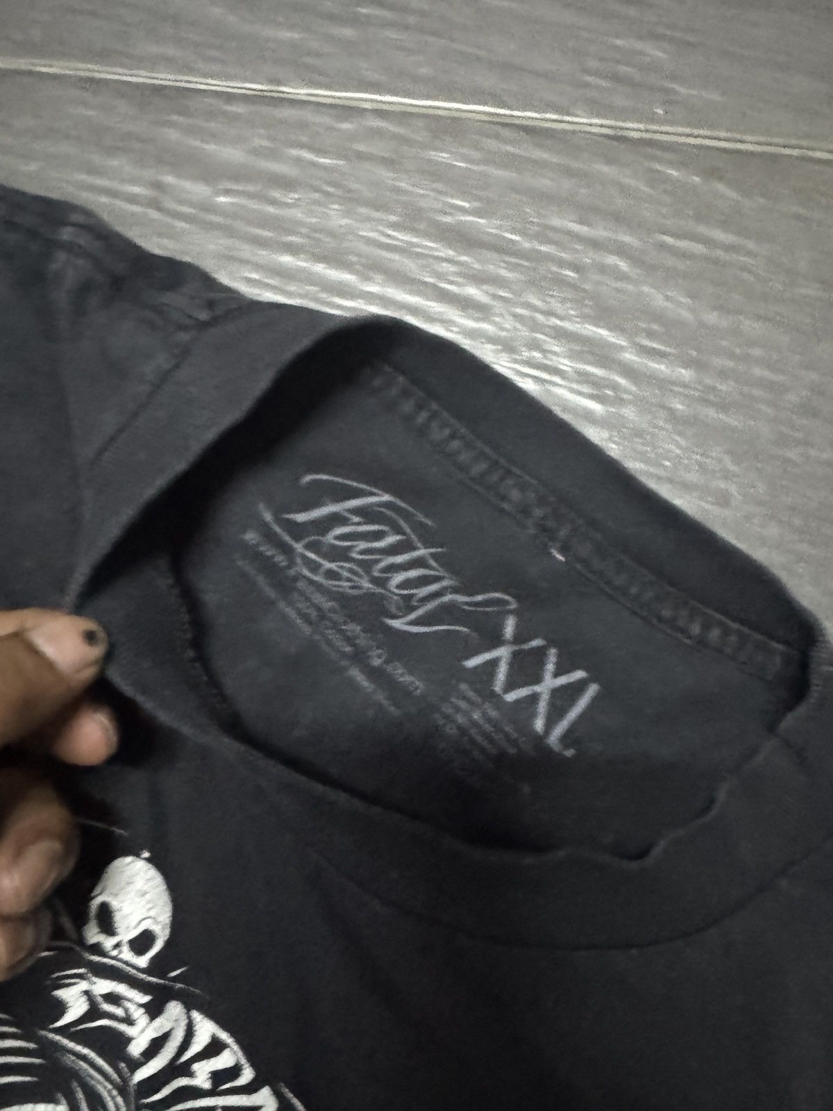 Seditionaries × Vintage FATAL TSHIRT Size US XL / EU 56 / 4 - 3 Thumbnail