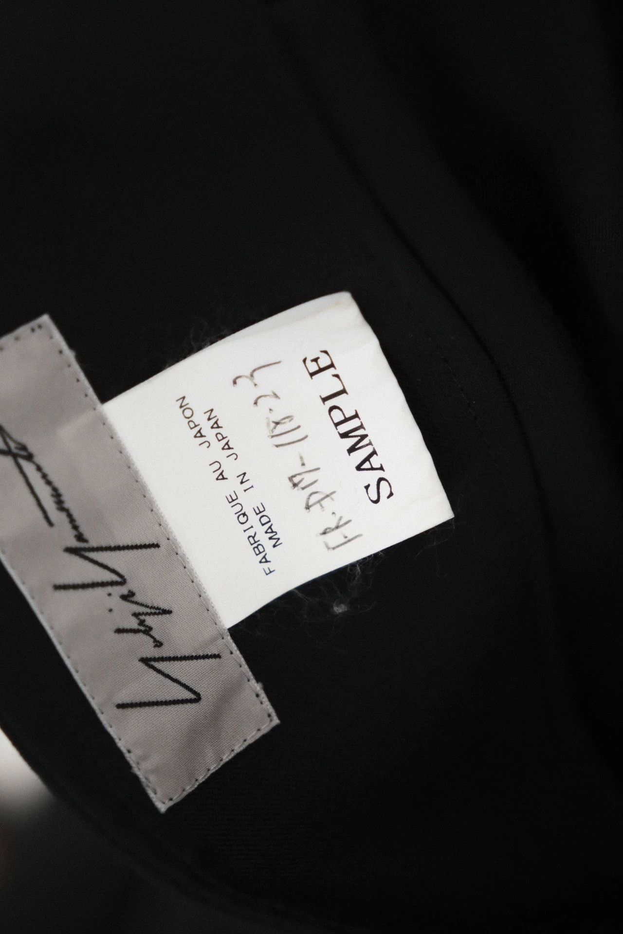 Yohji Yamamoto Yohji Yamamoto 06SS Archive Backless Wool Dress Women Size ONE SIZE - 9 Thumbnail