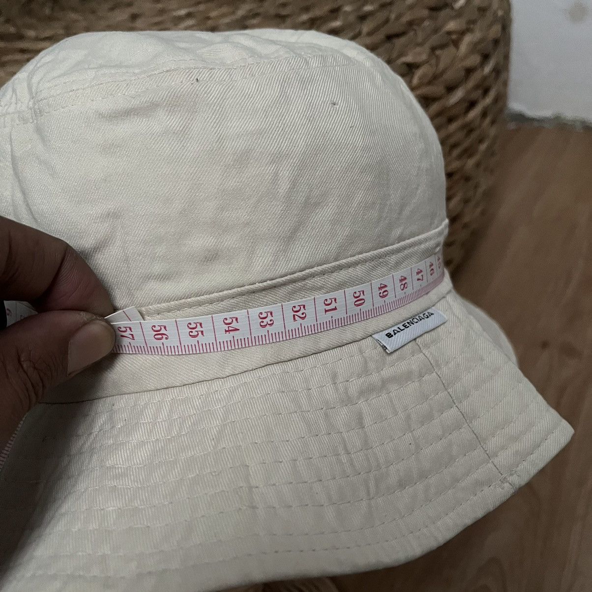 Balenciaga × Vintage Vintage 90s Balenciaga Bucket Hat Size ONE SIZE - 7 Thumbnail