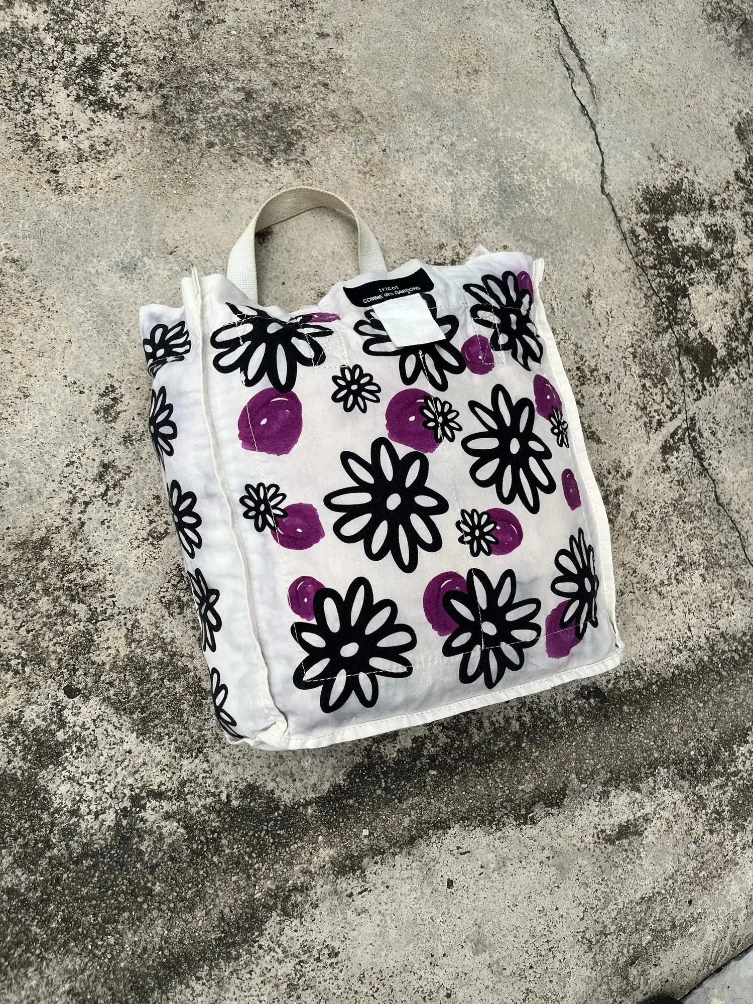 Comme des Garcons Homme Plus Comme Des Garcons Flora Tote Bag Size ONE SIZE - 8 Thumbnail
