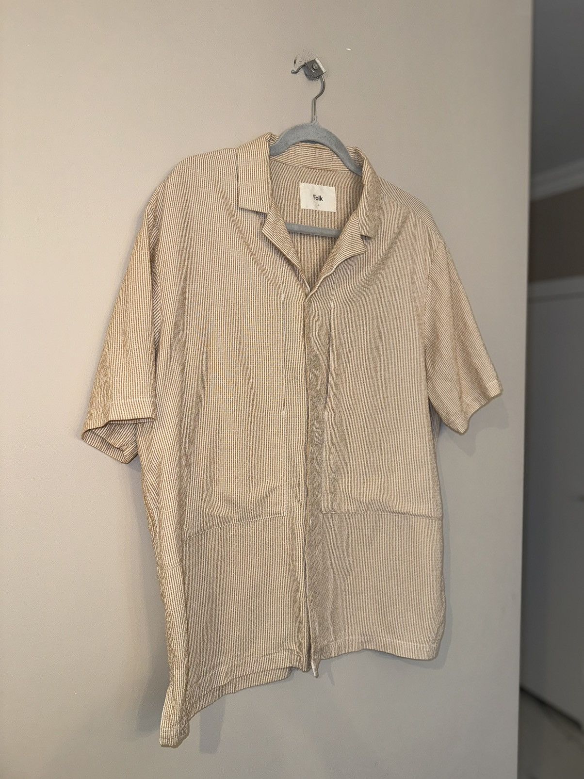 Folk Folk shirt button up summer Size US XL / EU 56 / 4 - 2 Thumbnail