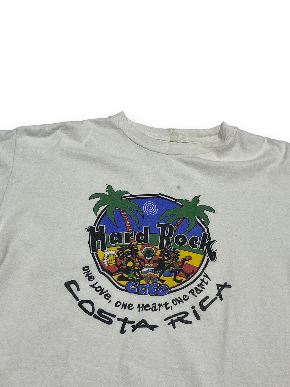 Hard Rock Cafe Vintage HARD ROCK CAFE Costa Rica Big Logo T Shirt Size US M / EU 48-50 / 2 - 2 Thumbnail